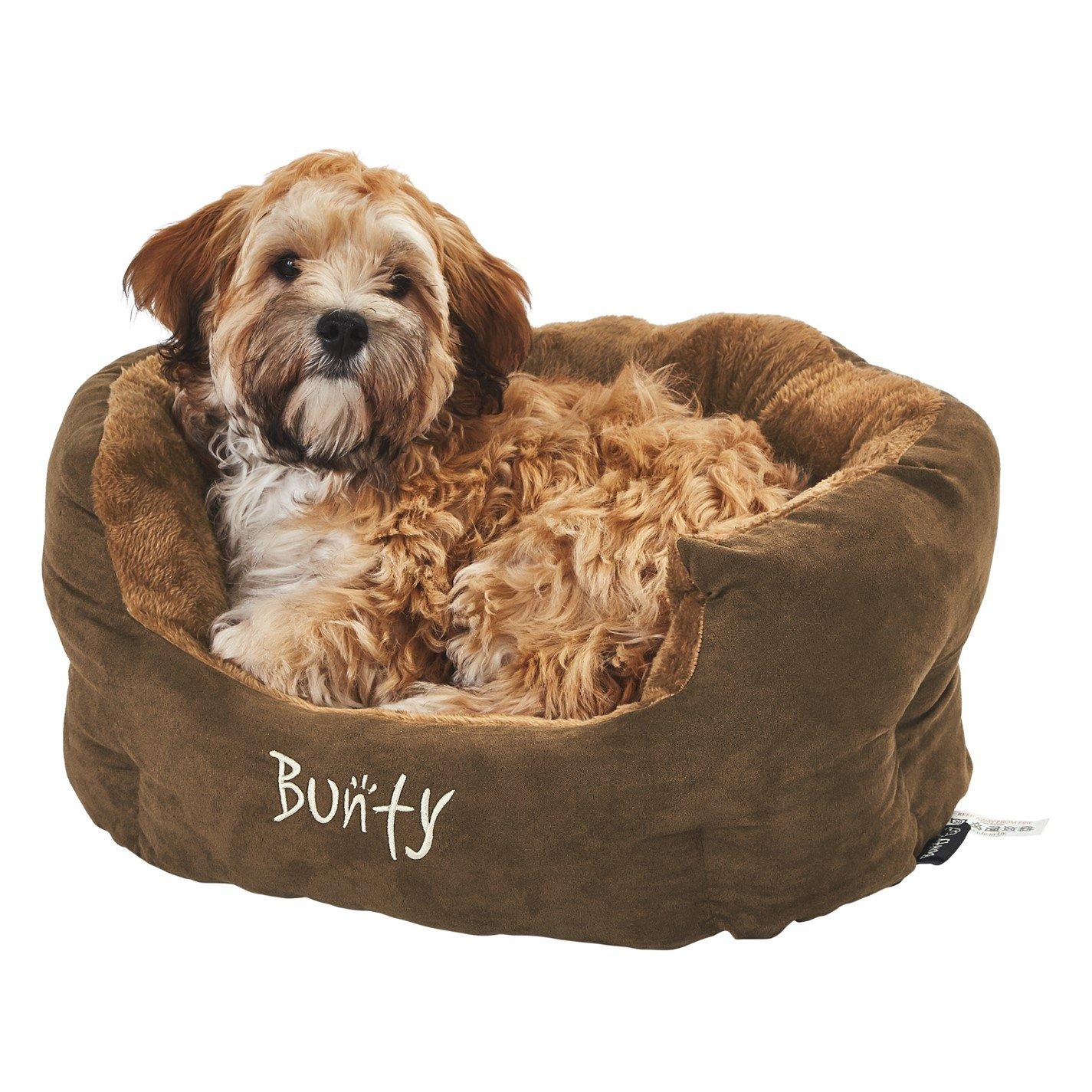 Brown - Bunty - Bunty Polar Dog Bed - Brown - 6