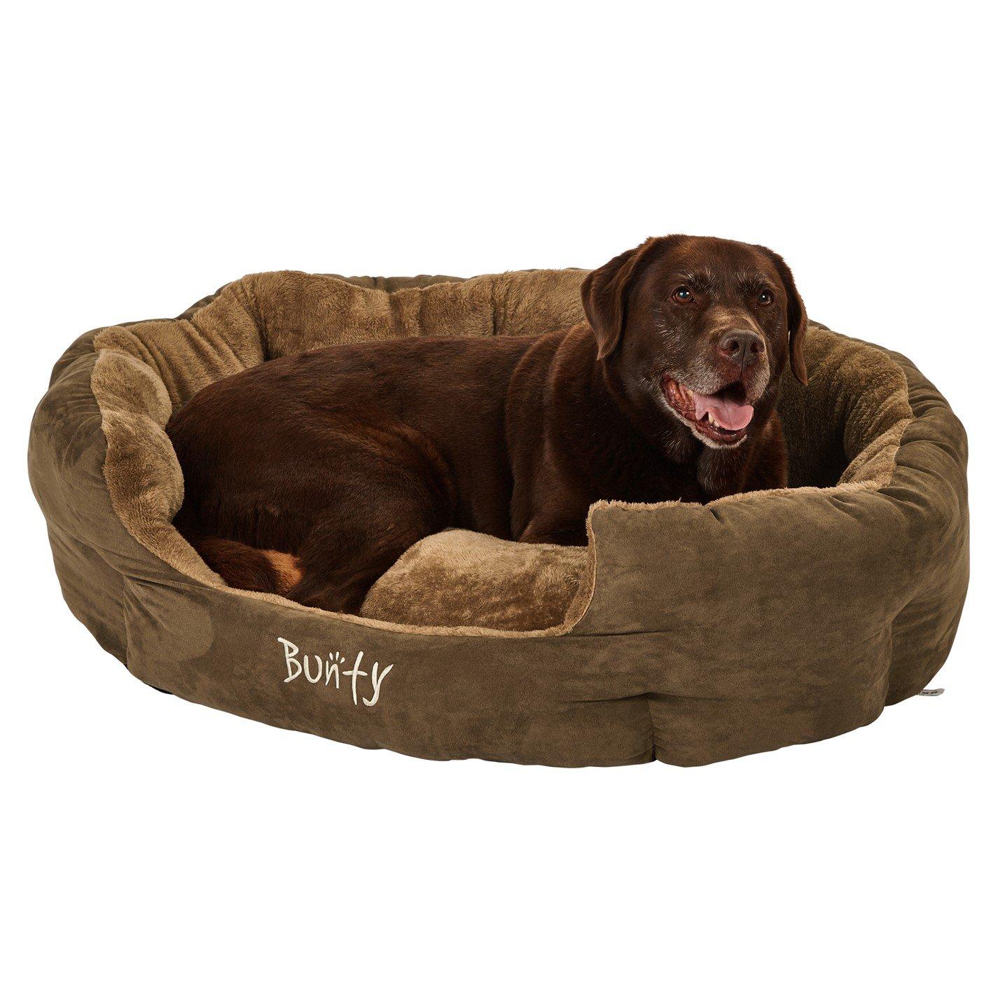 Brown - Bunty - Bunty Polar Dog Bed - Brown - 7