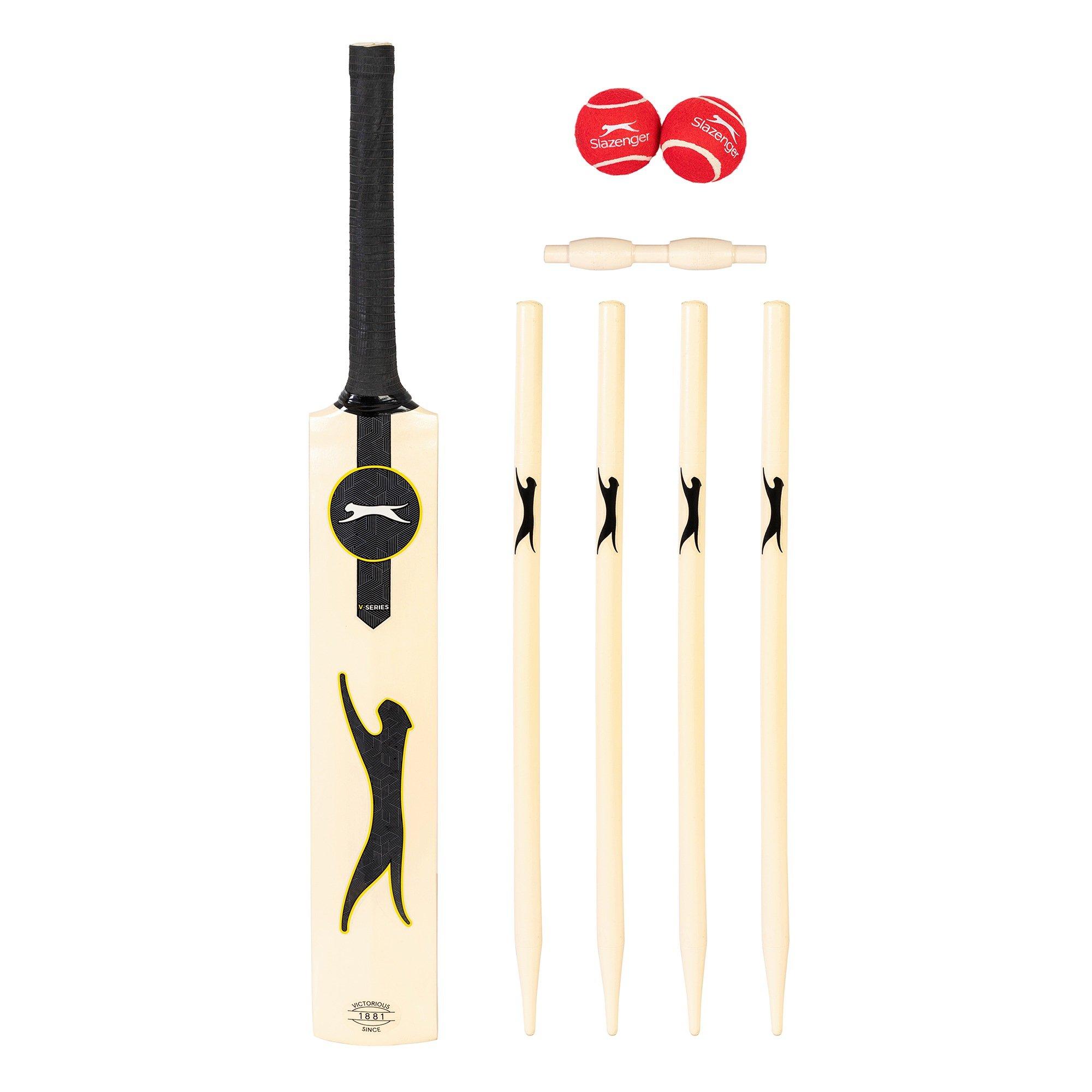 Slazenger V1000 Cricket Set - -