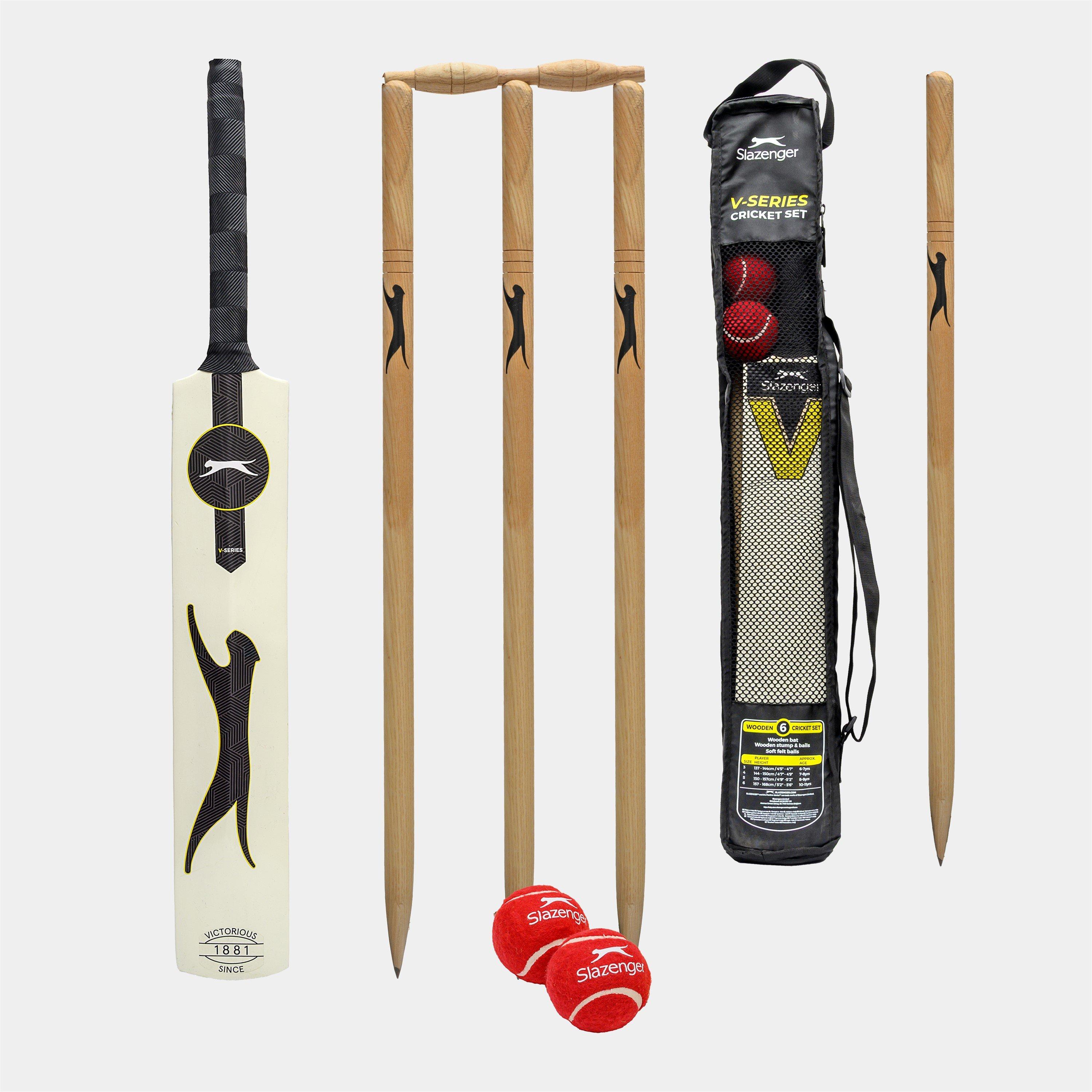 Slazenger V1000 Cricket Set - -