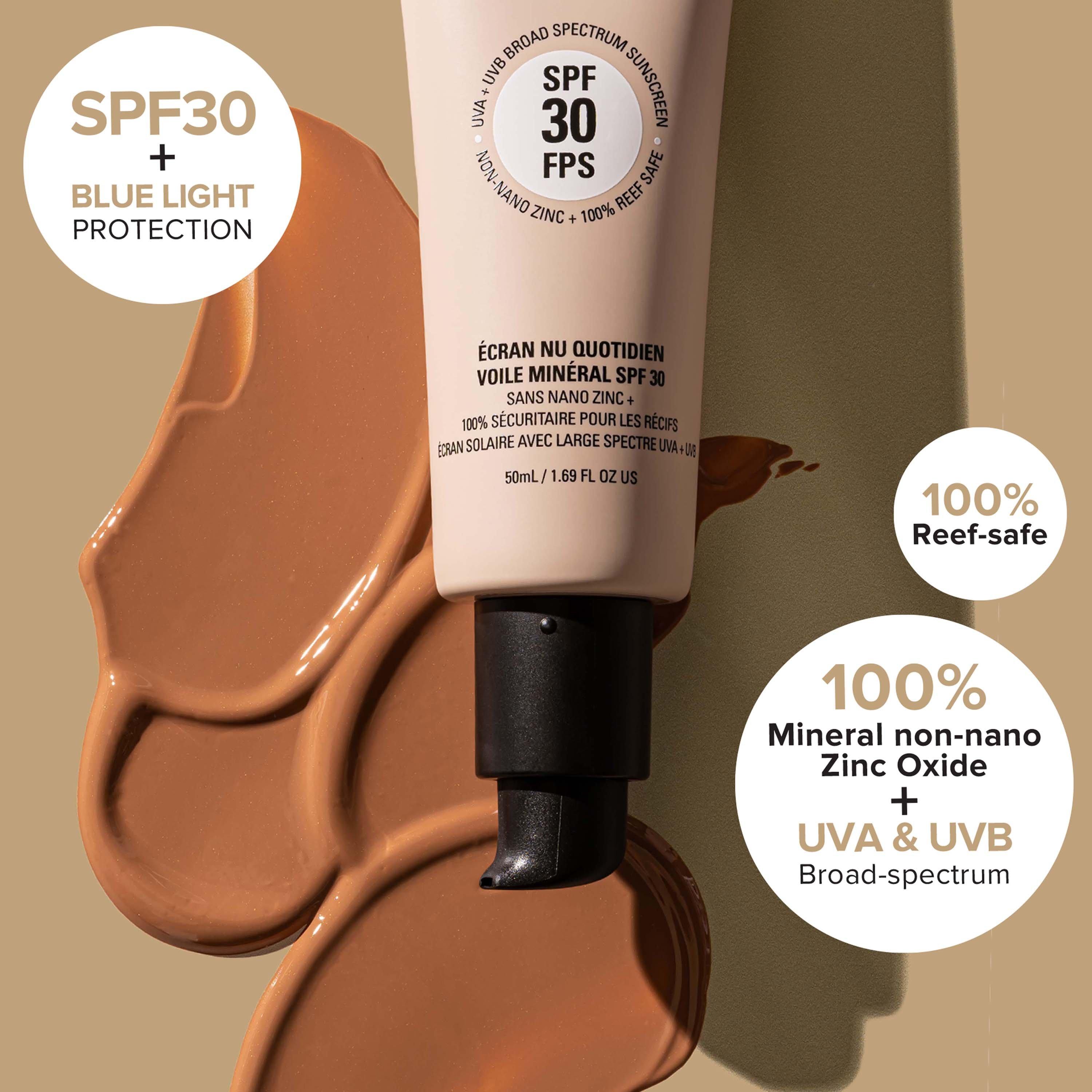 Warm - Nudestix - NudeScreen Daily Mineral Veil SPF30 - 3