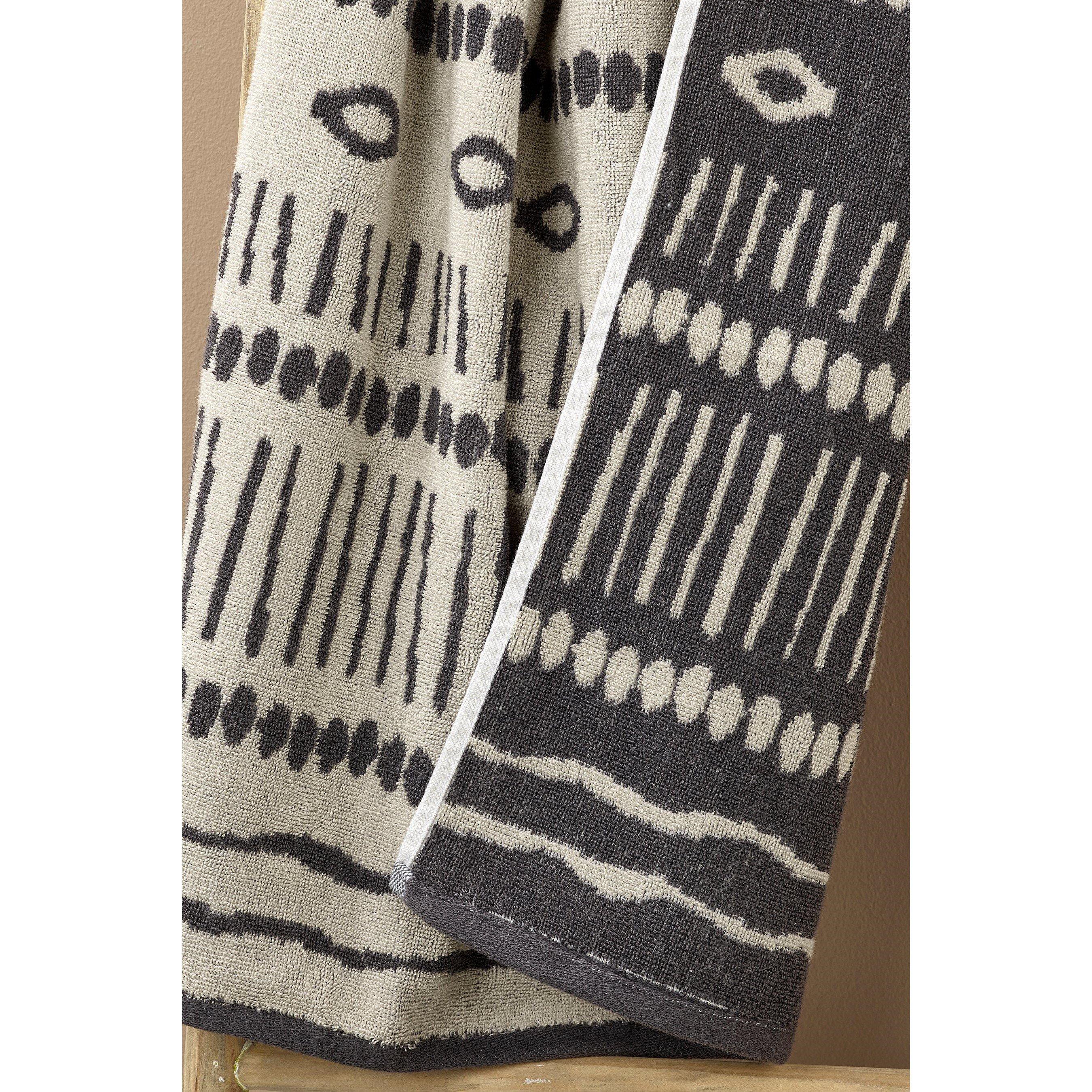 Monochrome - Homelife - Tanza Tribal Towel - 3