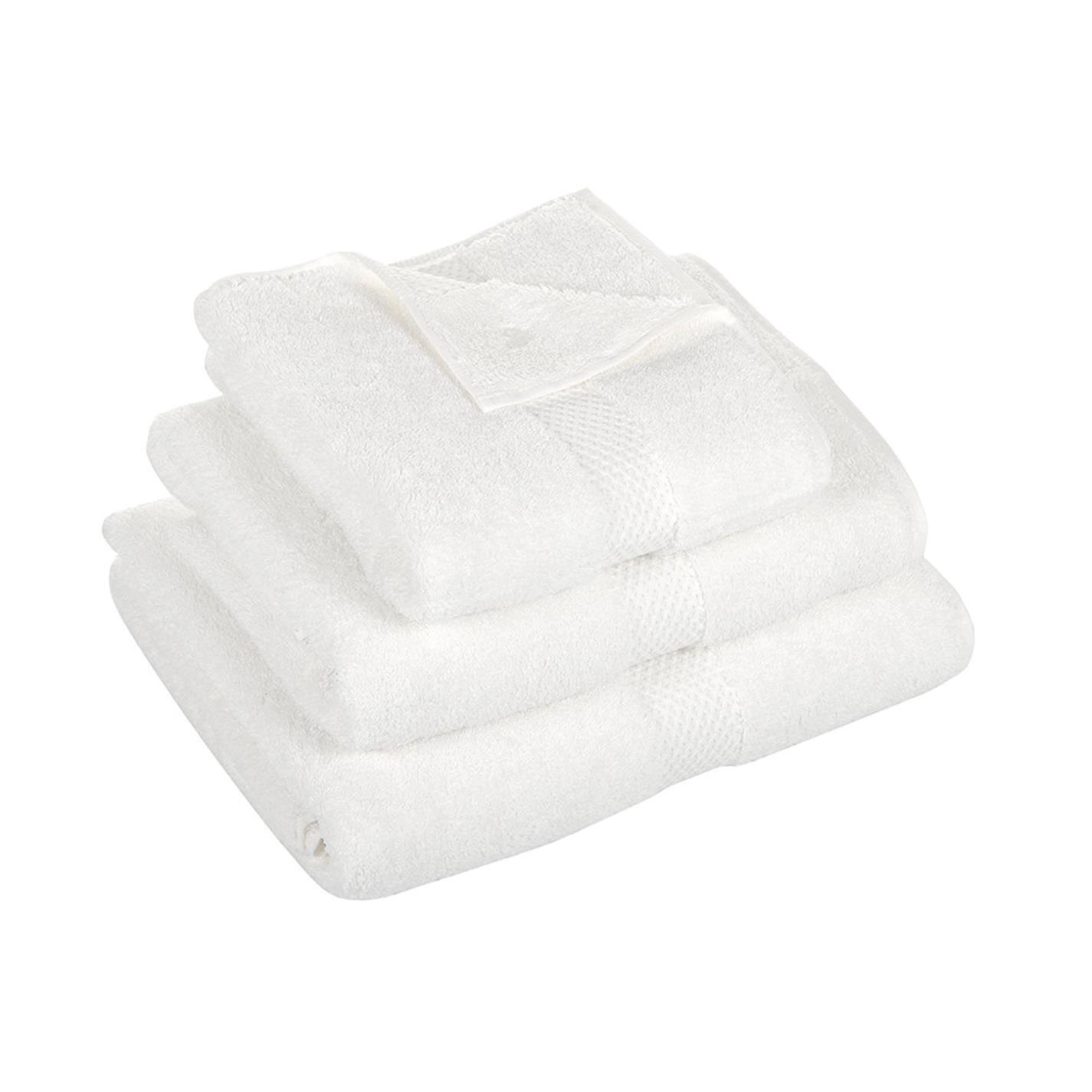 White - Yves Delorme - YvesDelorme Etoile Towel - White - 1