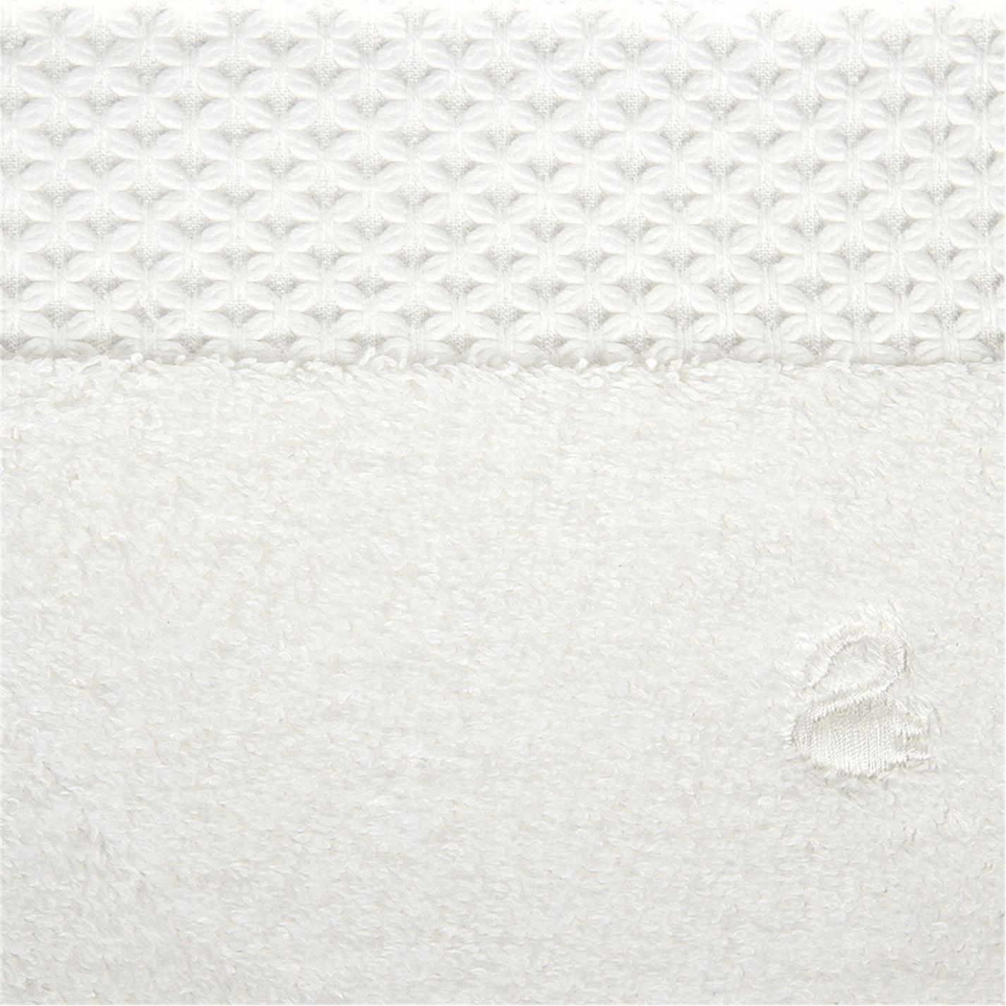 White - Yves Delorme - YvesDelorme Etoile Towel - White - 4