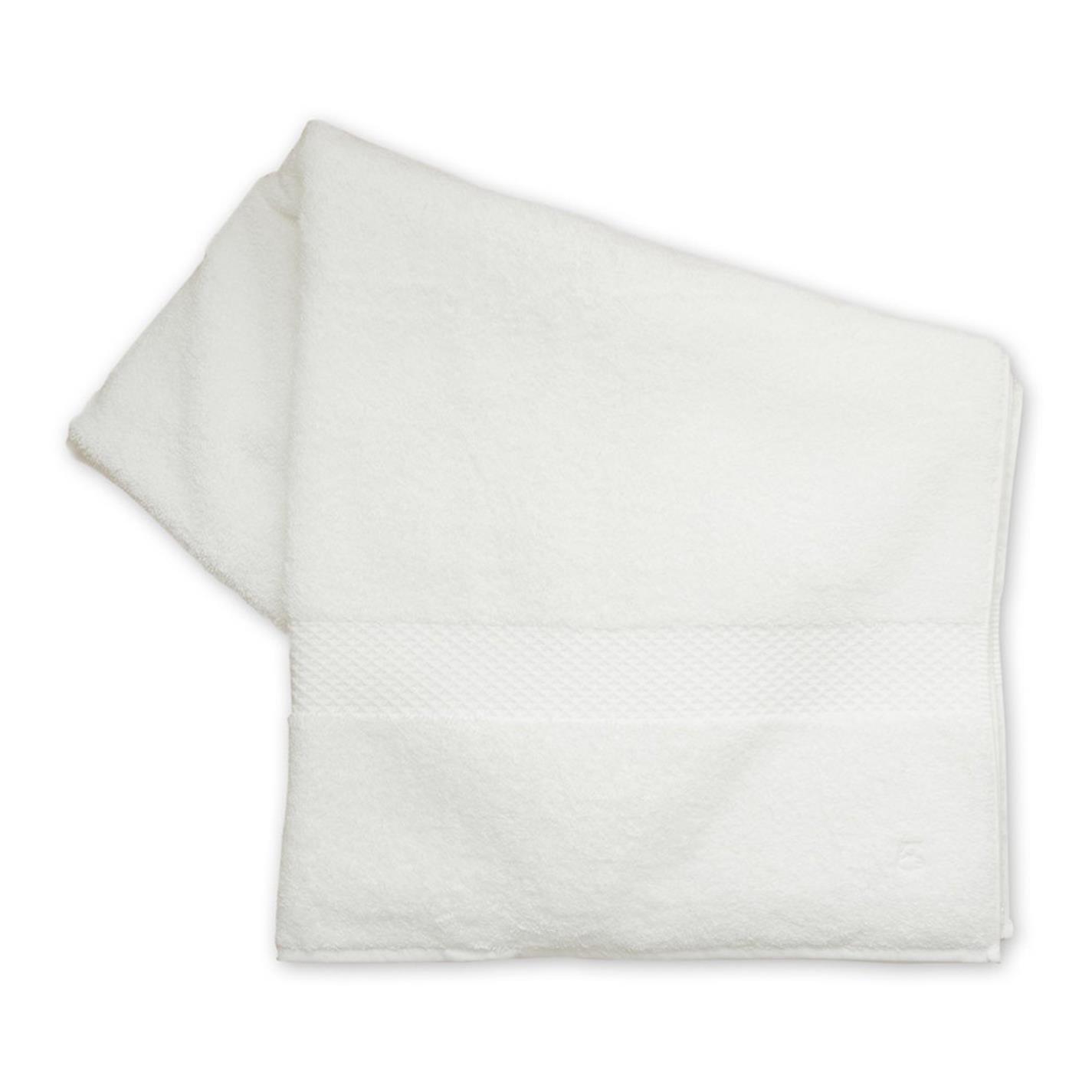 White - Yves Delorme - YvesDelorme Etoile Towel - White - 5
