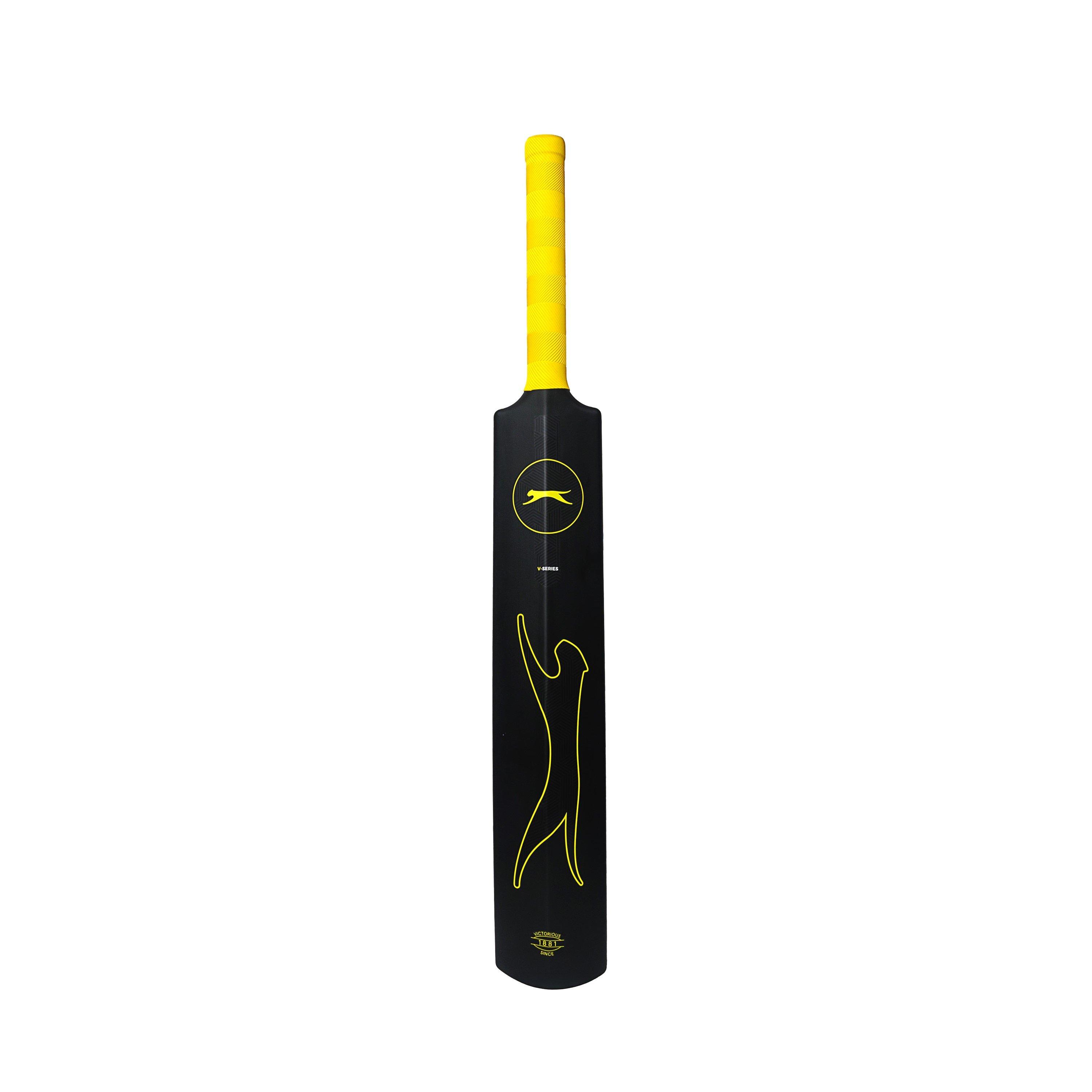 Black/Yellow - Slazenger - VS Plastic Cricket Set - 2