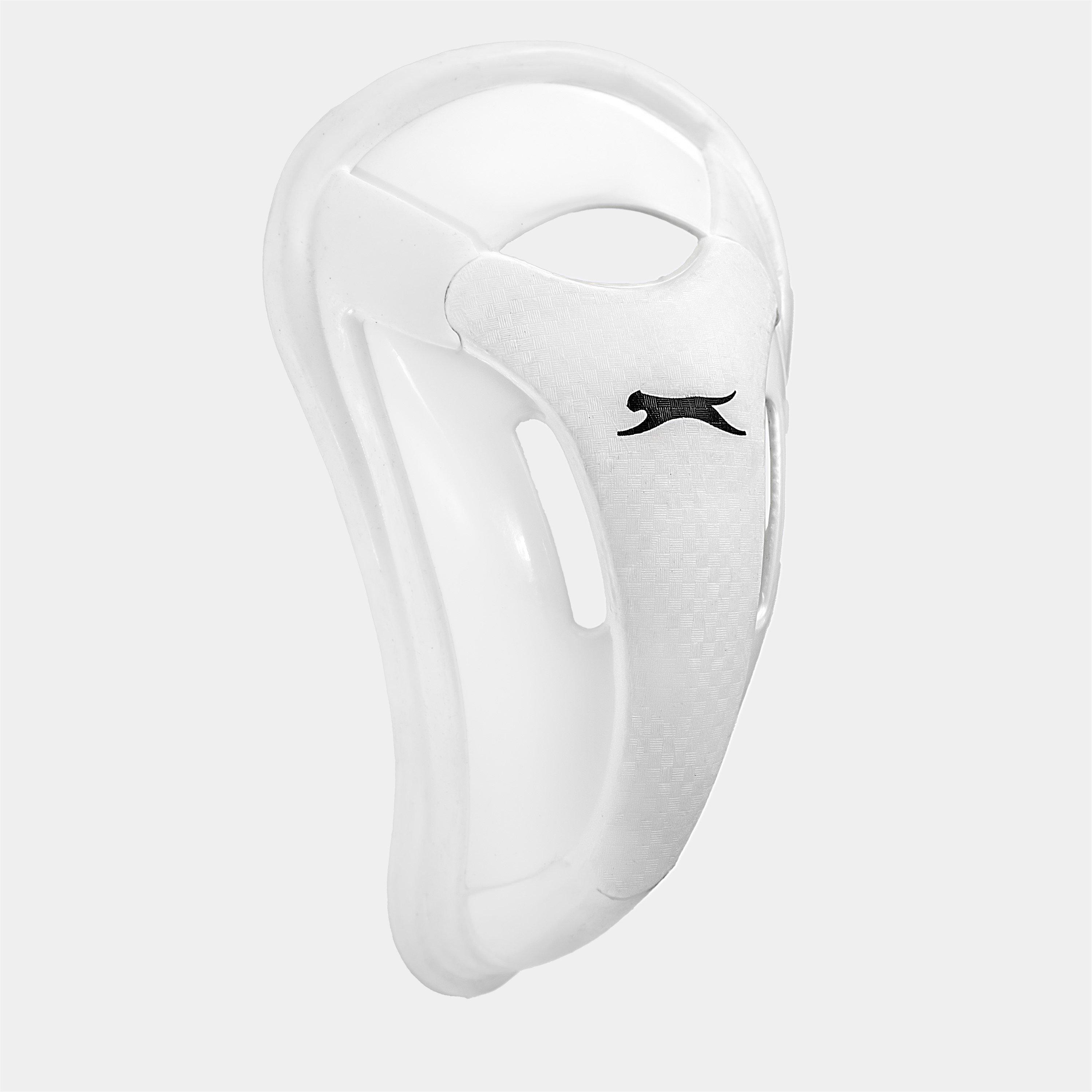 White - Slazenger - Pro Cricket Abdo Guard - 1