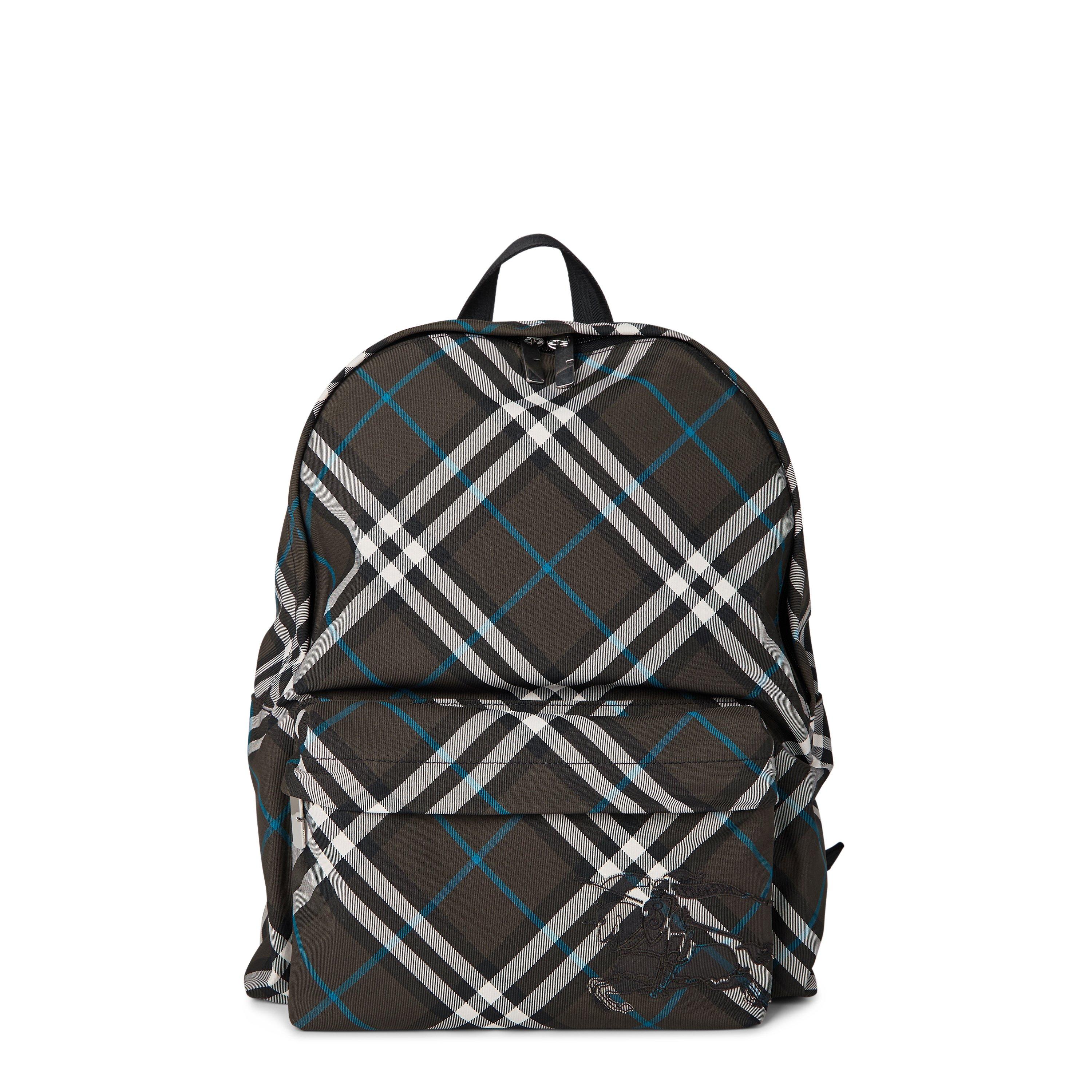 Burberry Men's Check Organised Backpack - Snug