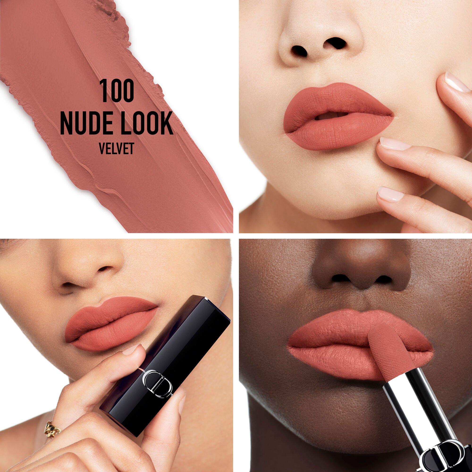 100 Nude Look - DIOR - Rouge Dior Couture Colour Lipstick - Velvet Finish - 2