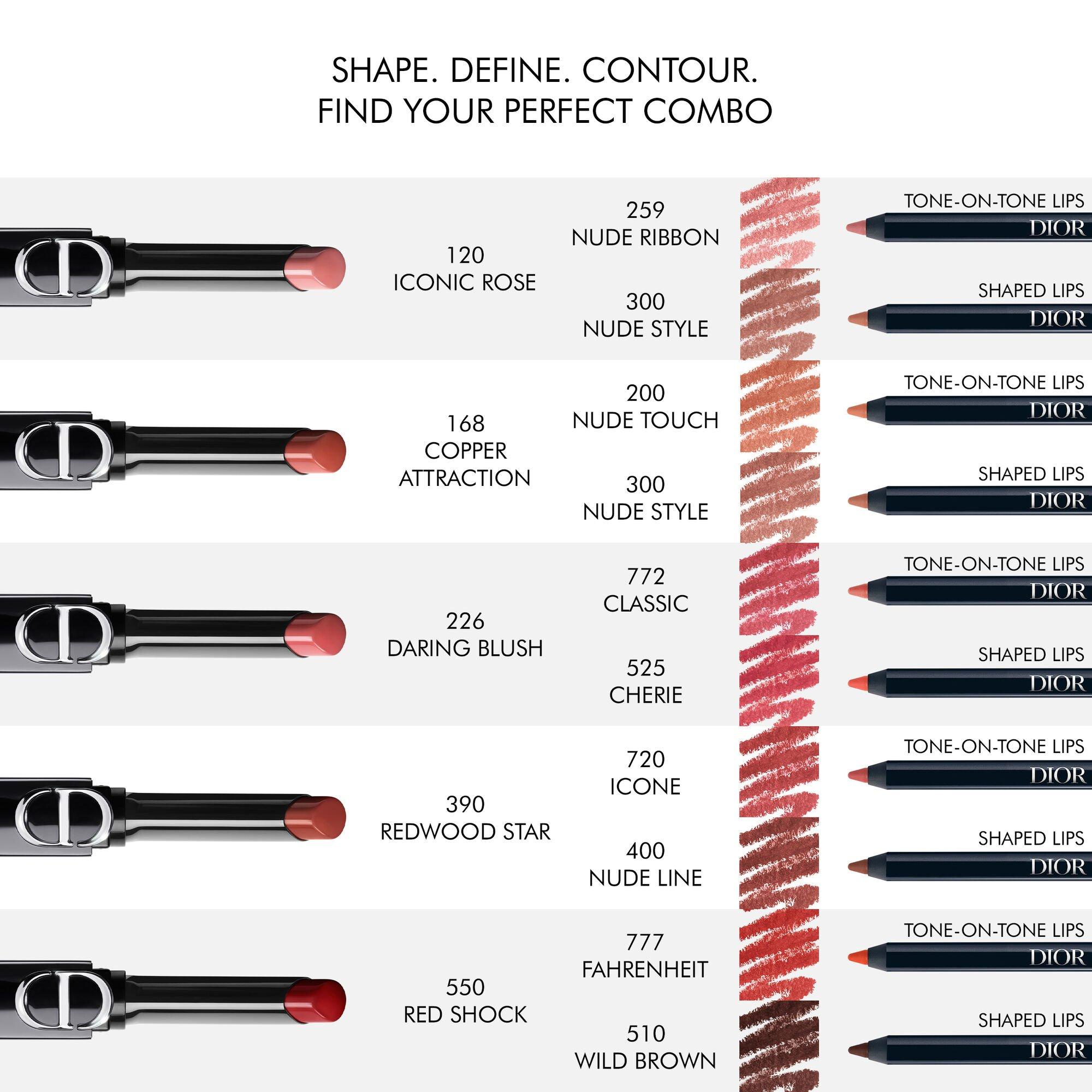 300 Nude Style - DIOR - Rouge Dior Couture Colour Lip Liner - 3