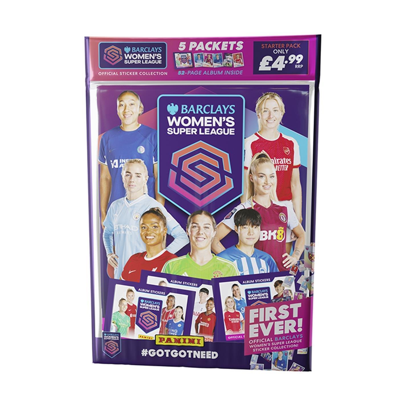 Multi Format An - Panini - WSL 2023/24 Sticker Collection Starter Pack