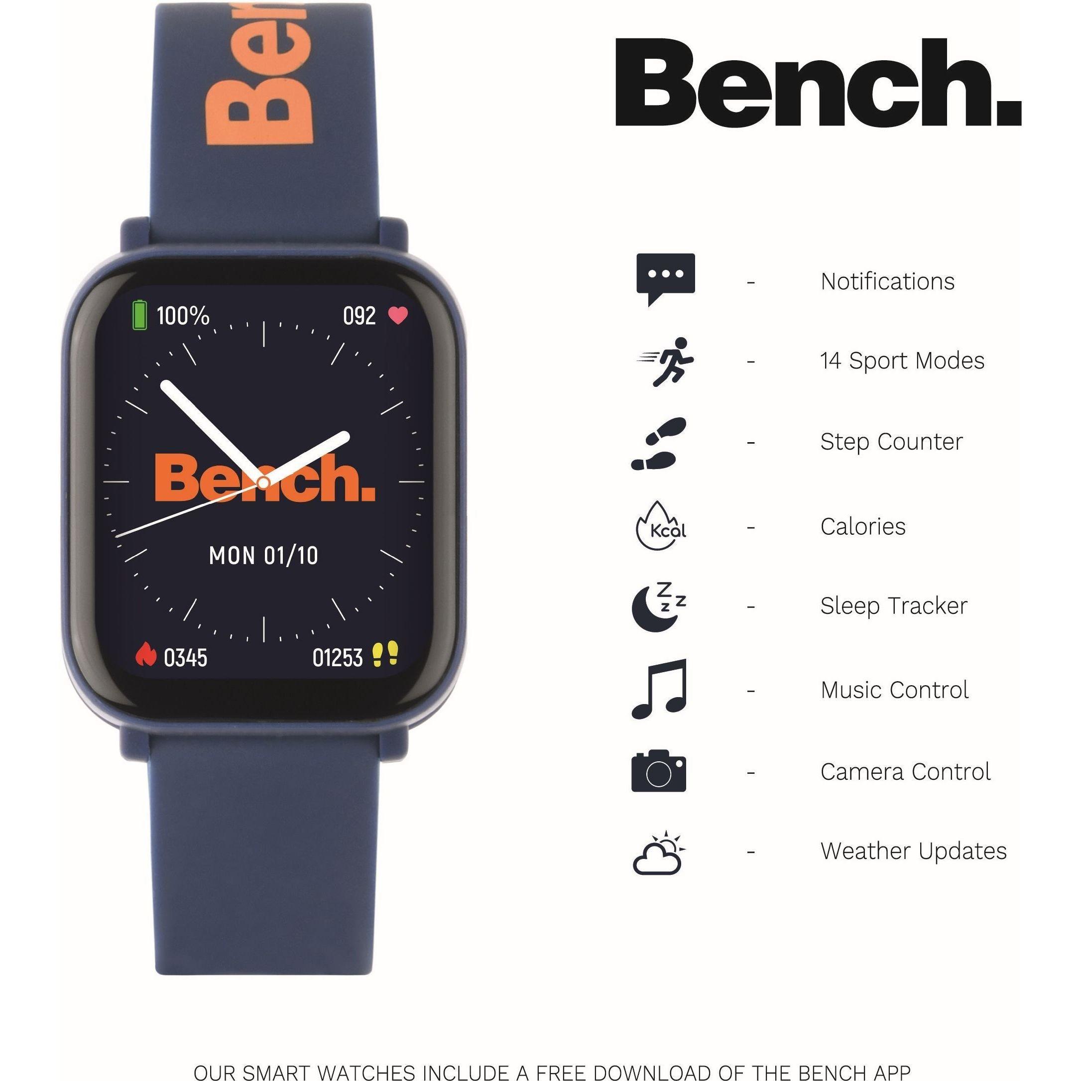 Blauw - Bench - Bench Smartwatch BEG012U - 6