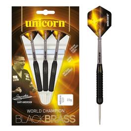 Unicorn Gary Anderson Black Brass Darts