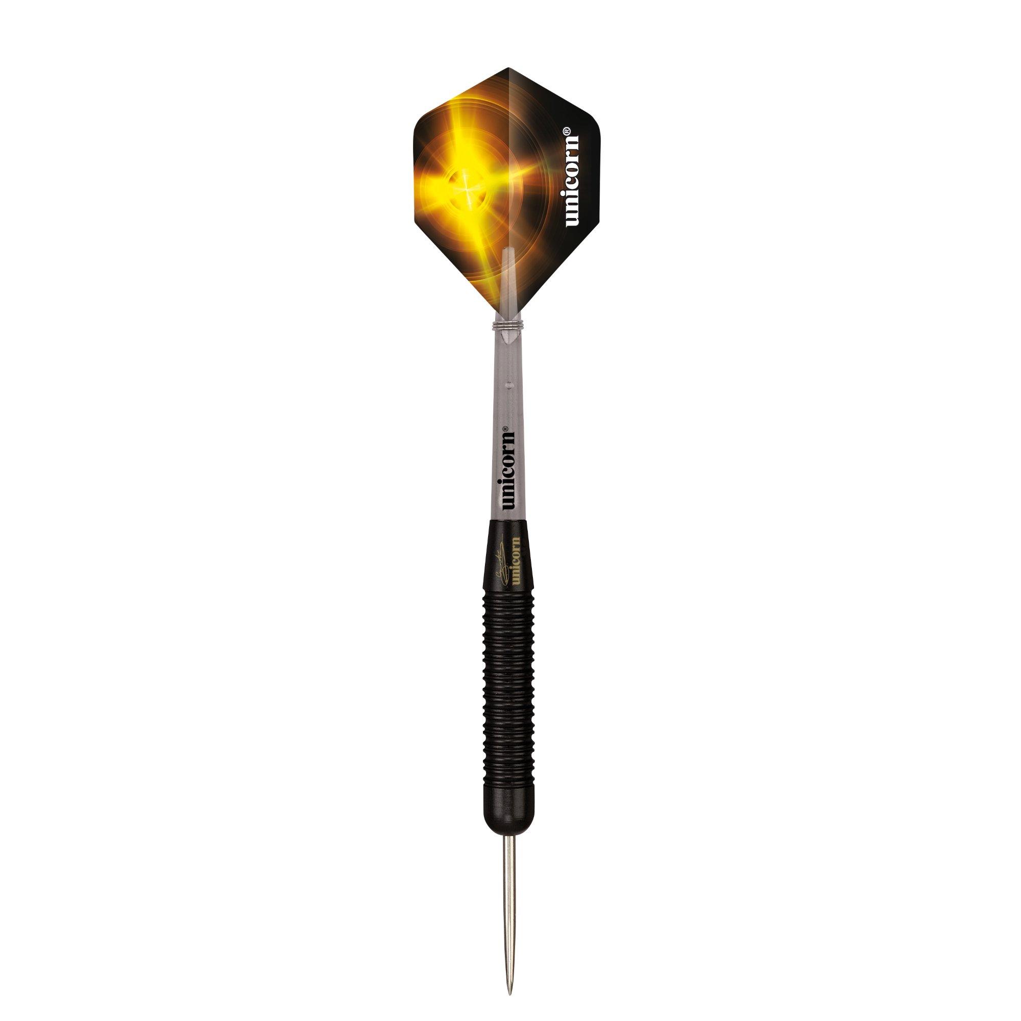 Zwart - Unicorn Darts - Gary Anderson Black Brass Darts - 2