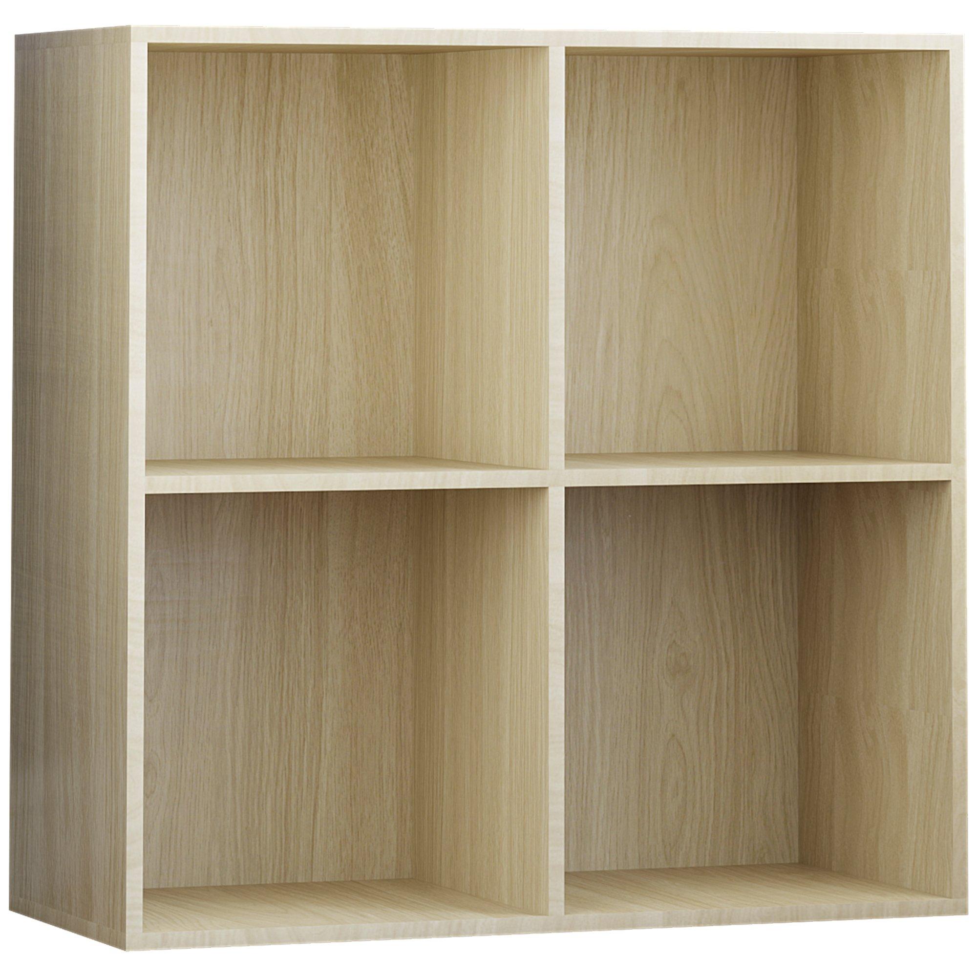 Grey - Lassic - 2x2 Cube Storage Unit (O) + Set of 2 Storage Cubes - 11