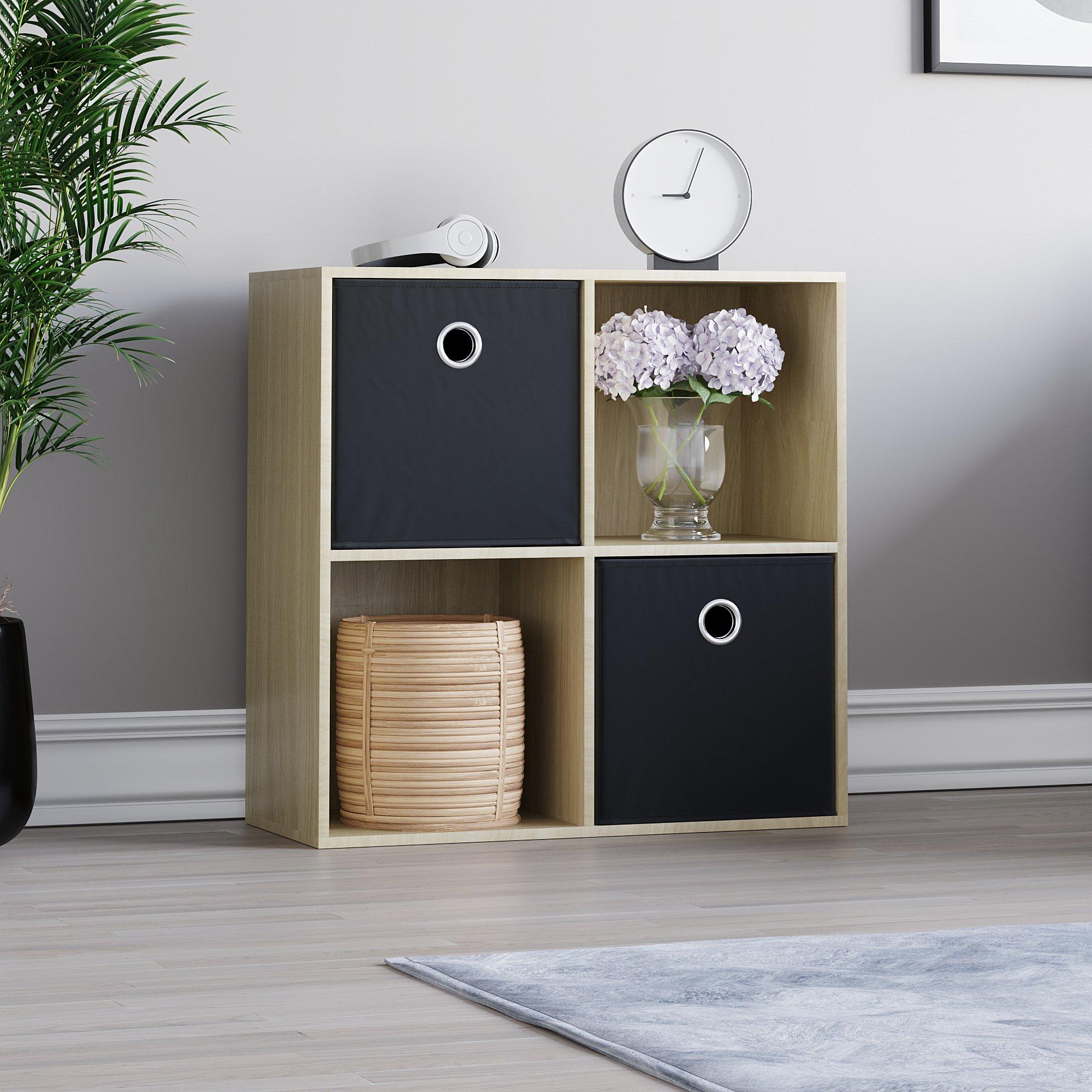 2x2 Cube Storage Unit (O) + Set of 2 Storage Cubes