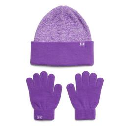 Under Armour Under Armour G Beanie/Glove Combo Hat and Glove set Girls