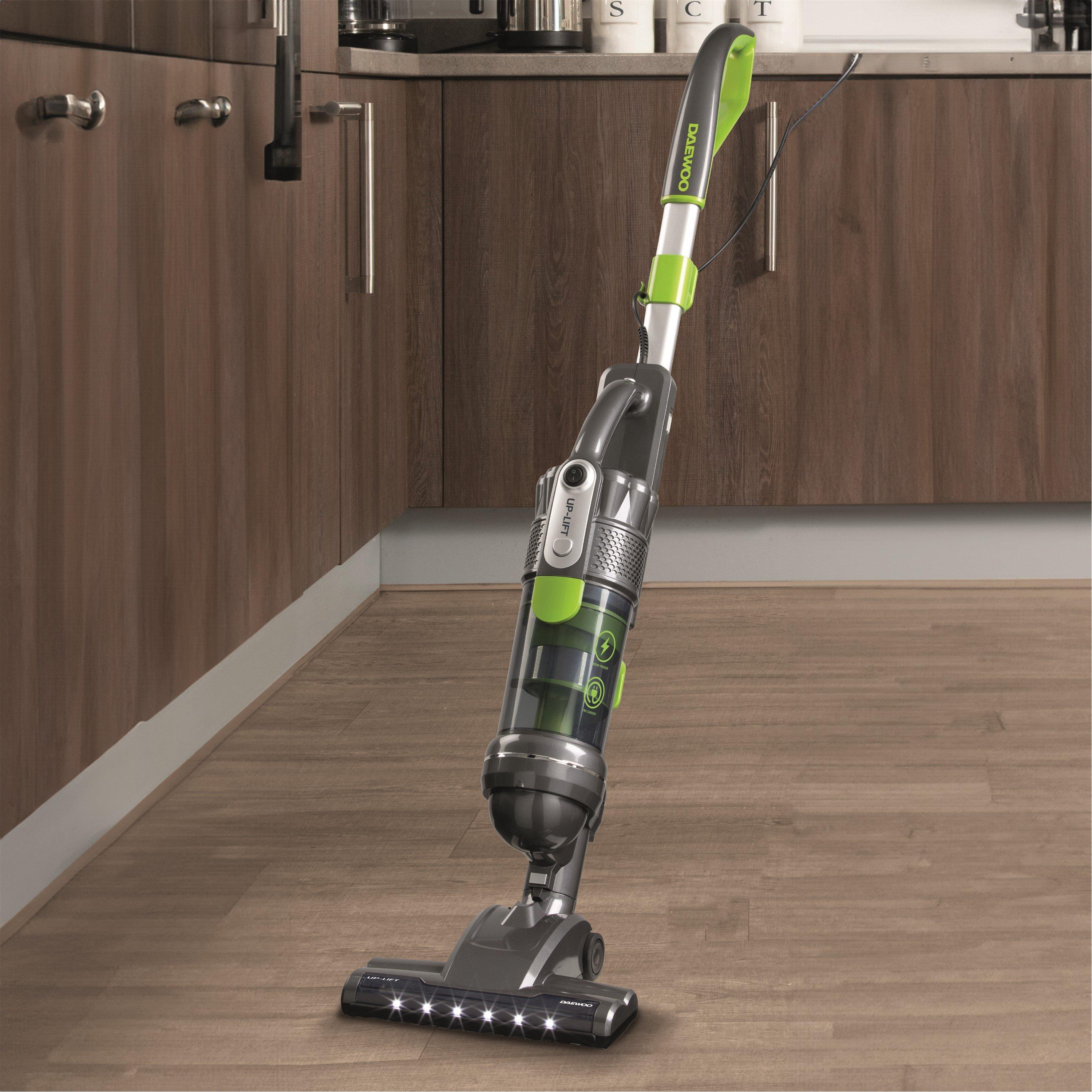 Grey And Green - Daewoo Electricals - DAEWOO TORNADO UP-LIFT UPRIGHT VACUUM CLEANER - 2