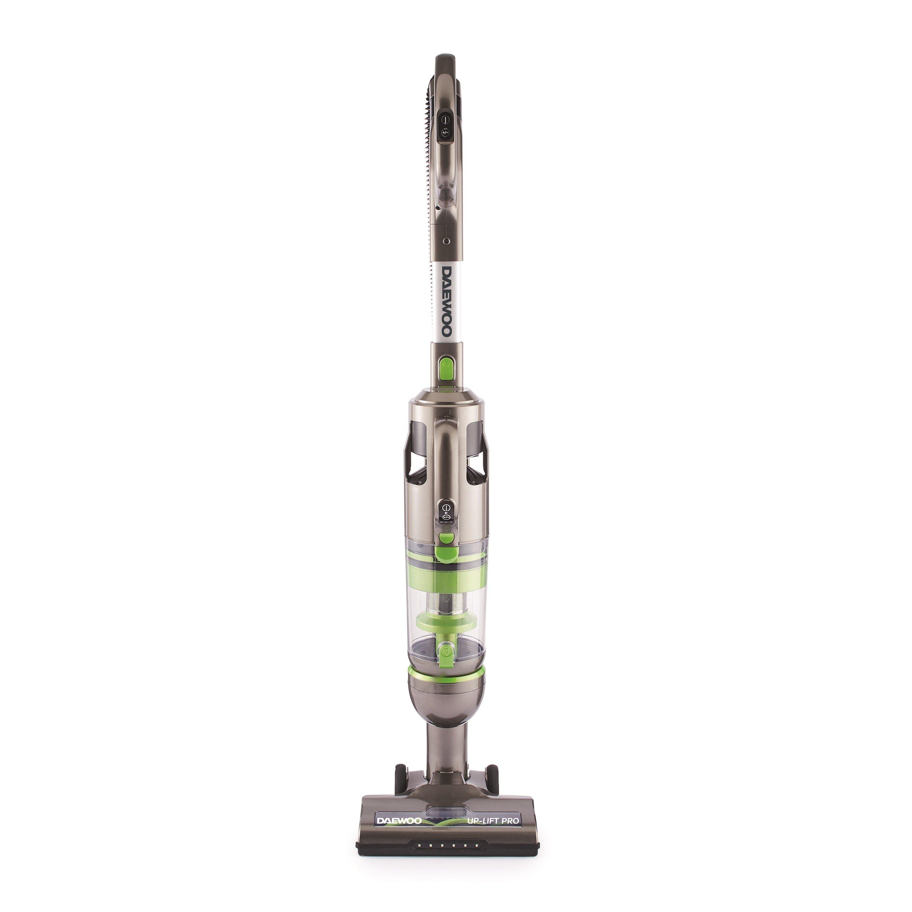 Grey And Green - Daewoo Electricals - Tornado 250W Up-Lift Pro Cordless Upright Vacuum - 3