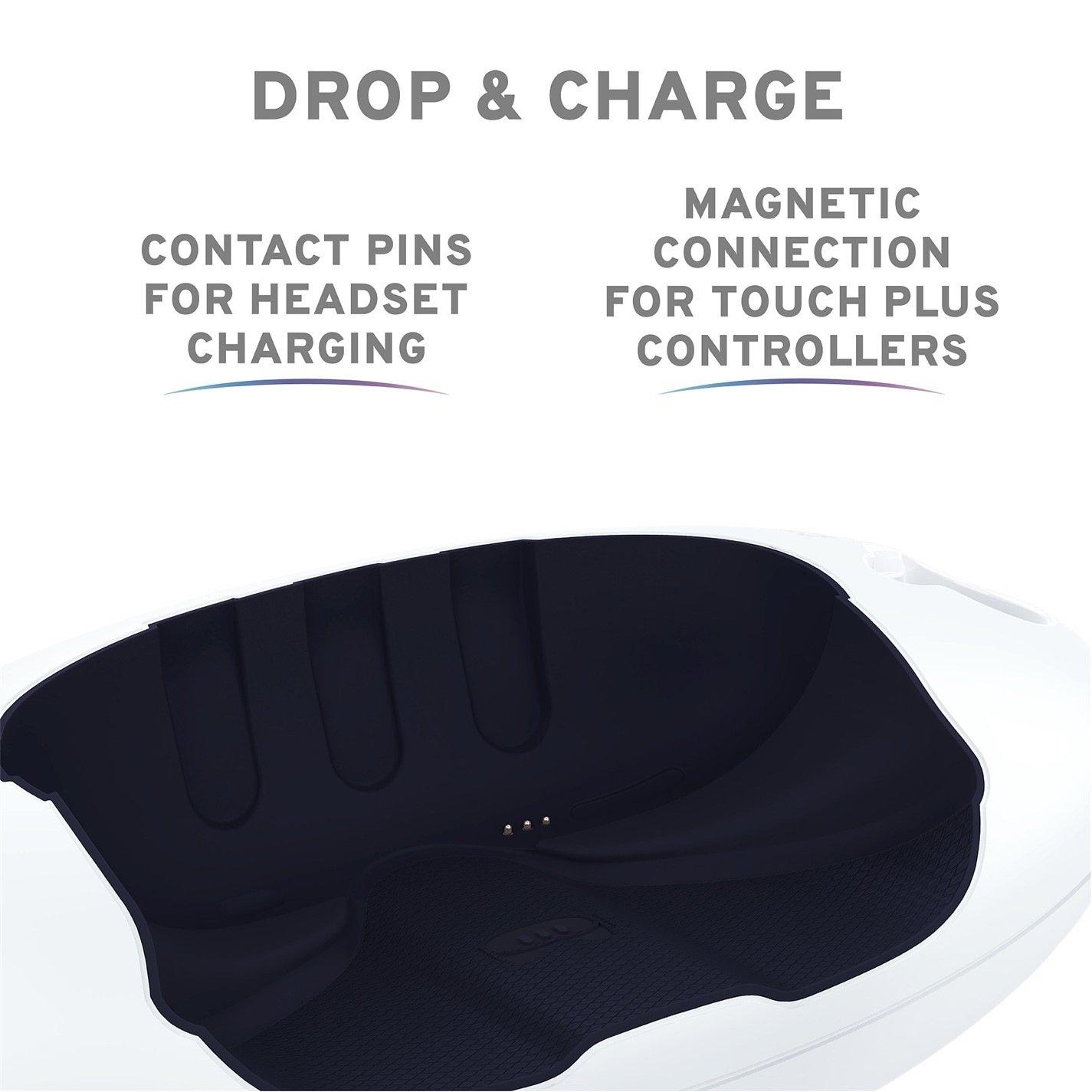 White - Stealth - Store & Charge Station for Meta Quest 3 - 5