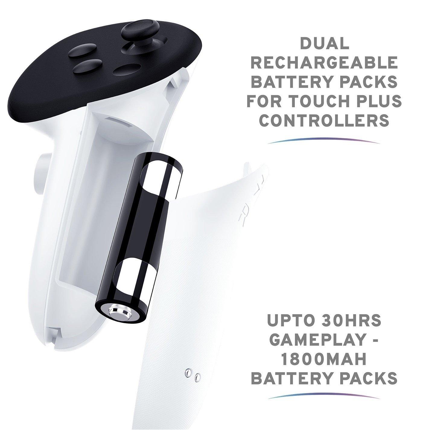 White - Stealth - Store & Charge Station for Meta Quest 3 - 6