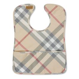 Burberry Check Cotton Bib