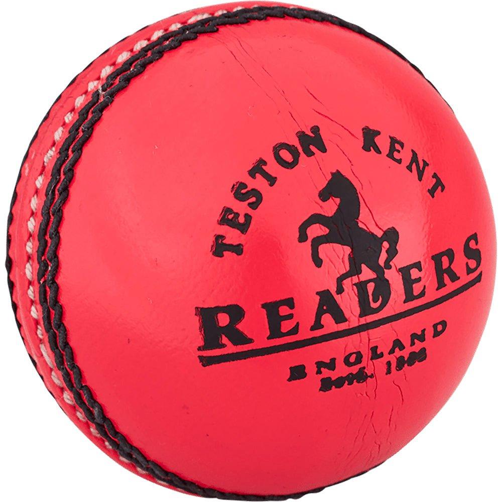 Readers  County Crown Cricket Ball Pink - 5.5oz