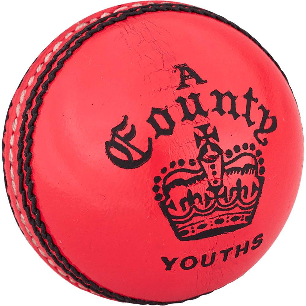 Pink - Readers - Readers Pink County Crown Cricket Ball - 2