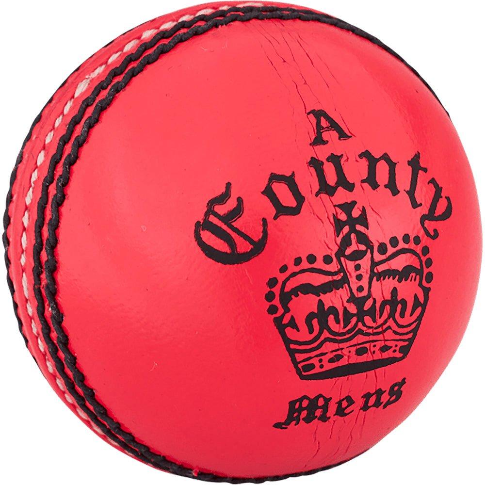Pink - Readers - Readers Pink County Crown Cricket Ball - 3