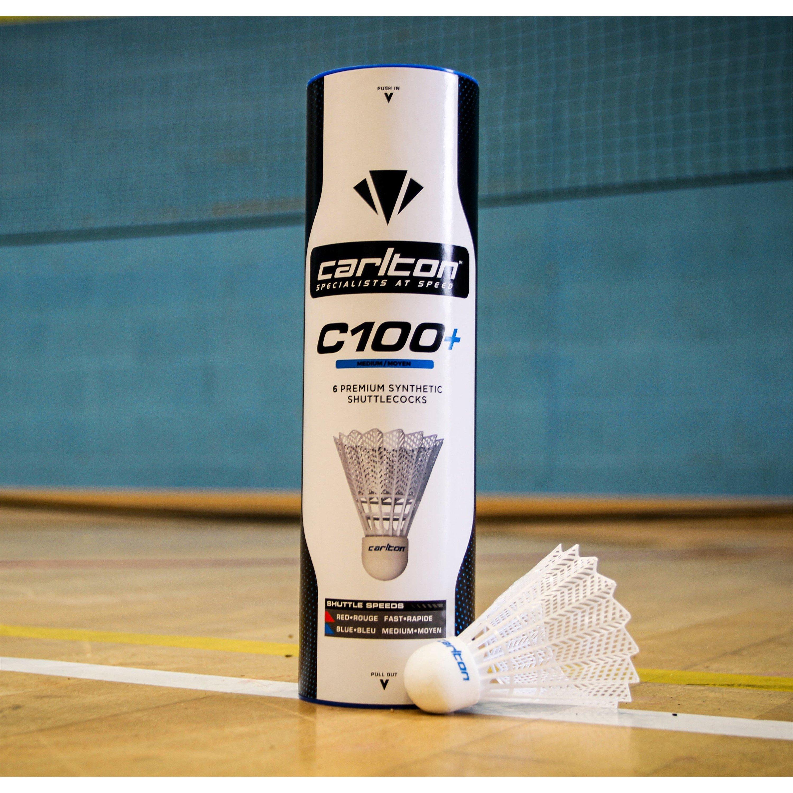 Yellow - Carlton - Carlton C100+ Shuttlecocks - 2