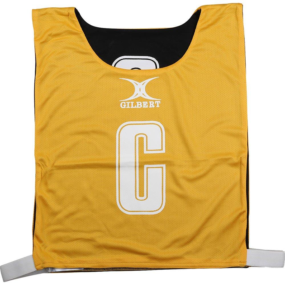 Red/Navy - Gilbert - Reversible Netball Bibs - 3