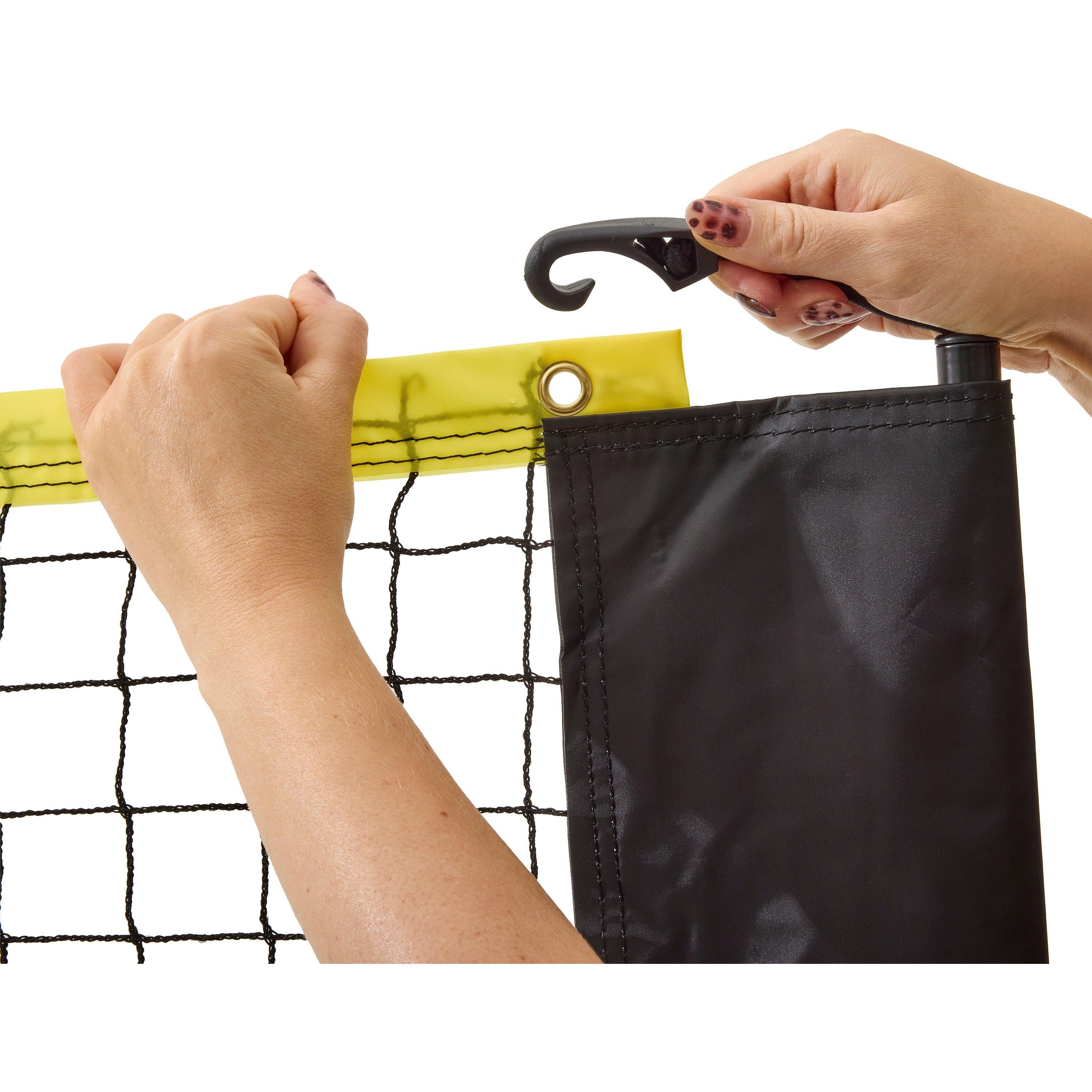 Neutral - Carlton - Carlton Portable Badminton Put Up Net - 4