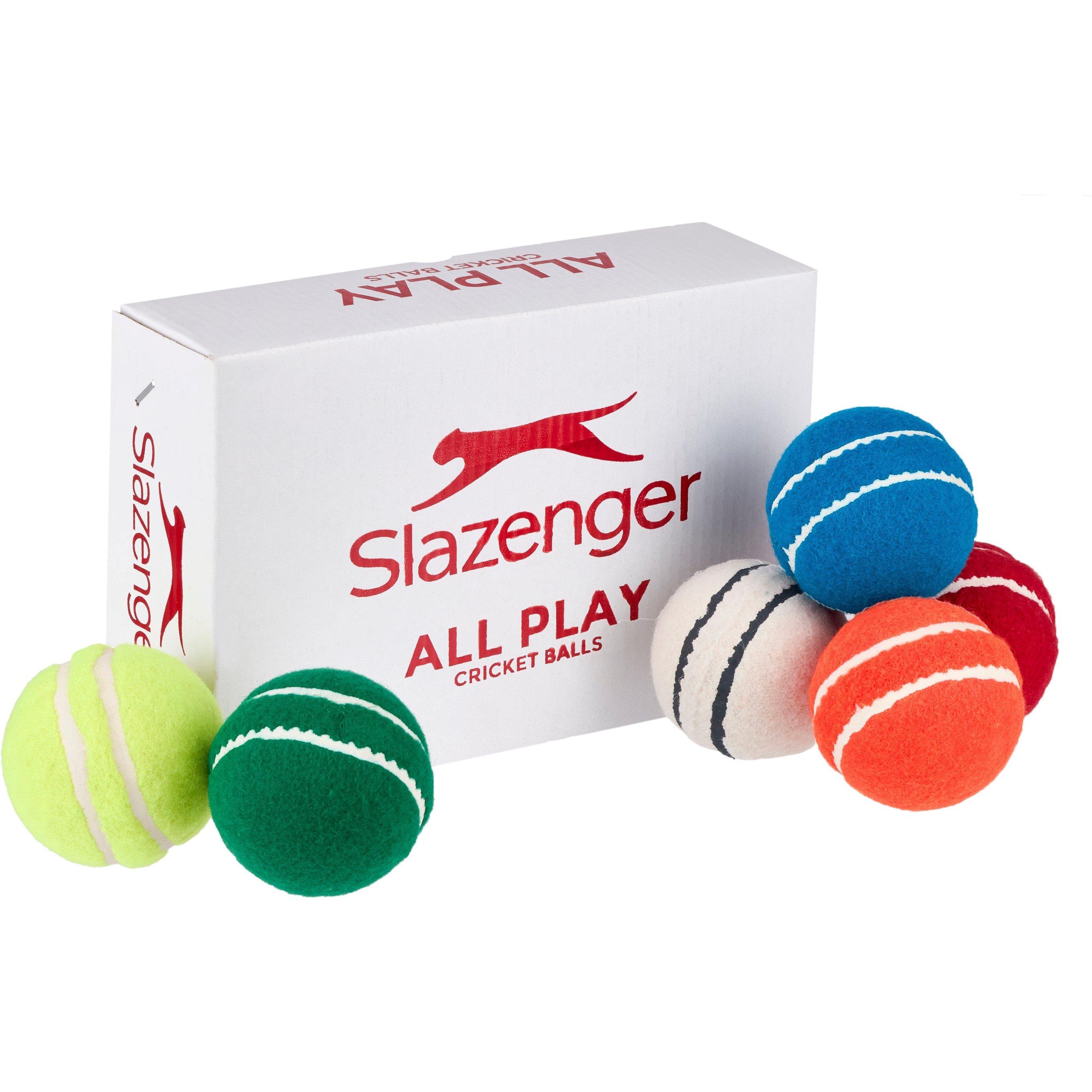 Neutral - Slazenger - Allplay Cricket Balls (Set of 6) - 1