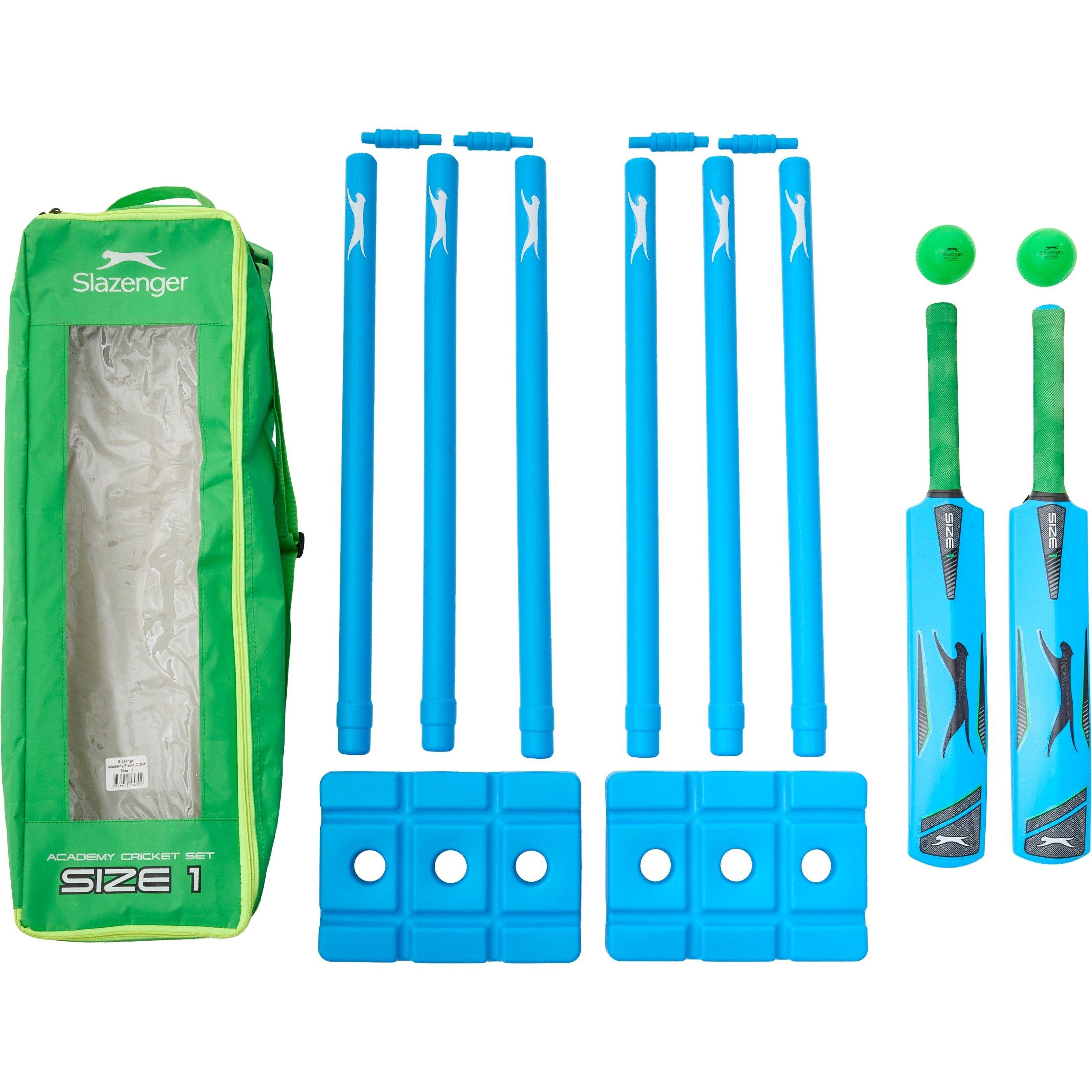 Neutral - Slazenger - Slazenger Academy Plastic Cricket Set - 5