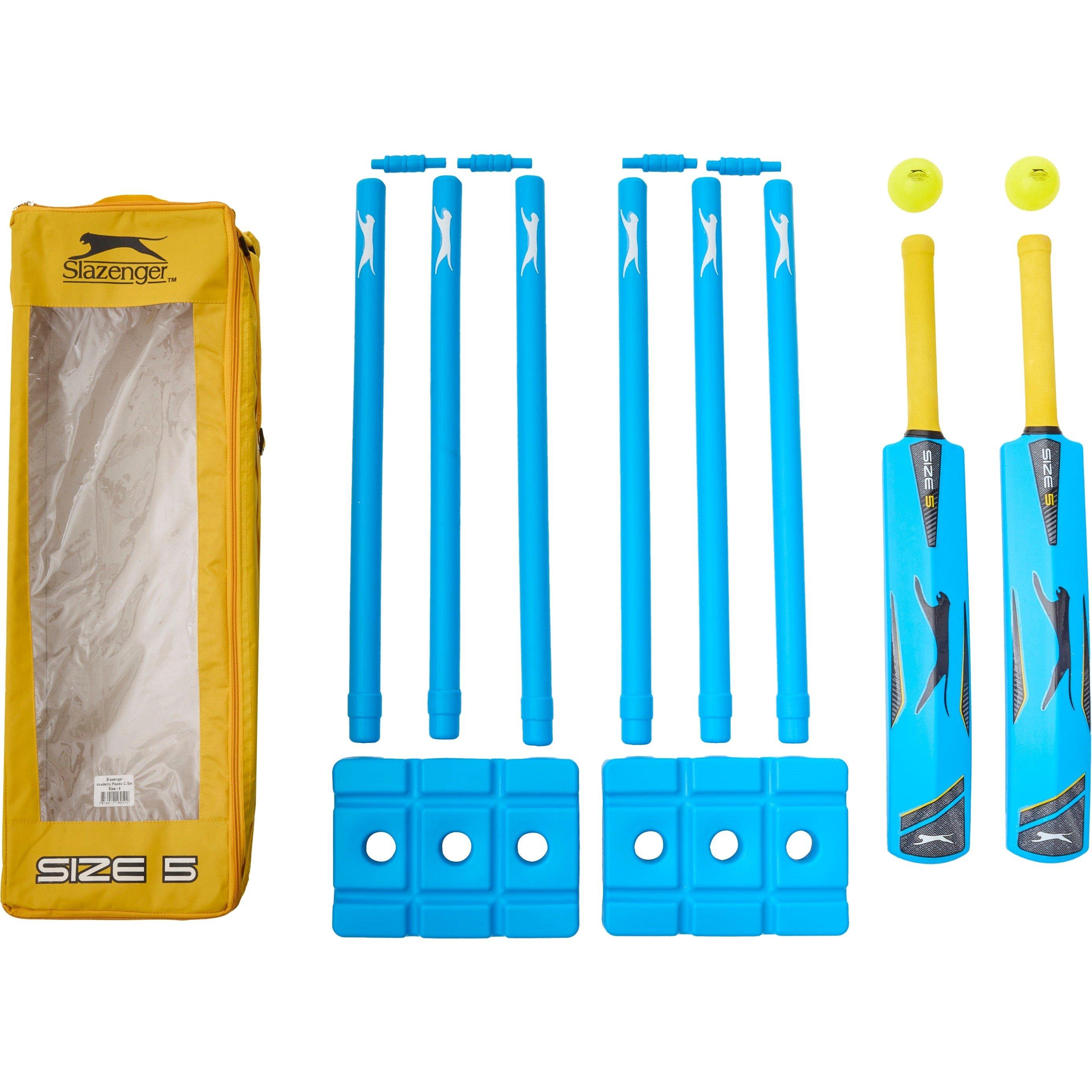Neutral - Slazenger - Slazenger Academy Plastic Cricket Set - 7