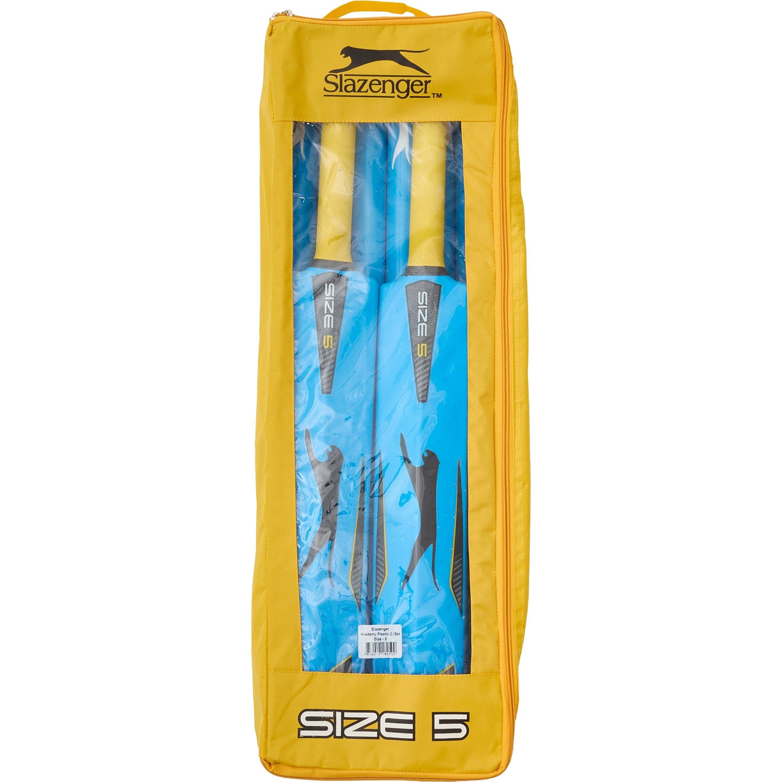 Neutral - Slazenger - Slazenger Academy Plastic Cricket Set - 10
