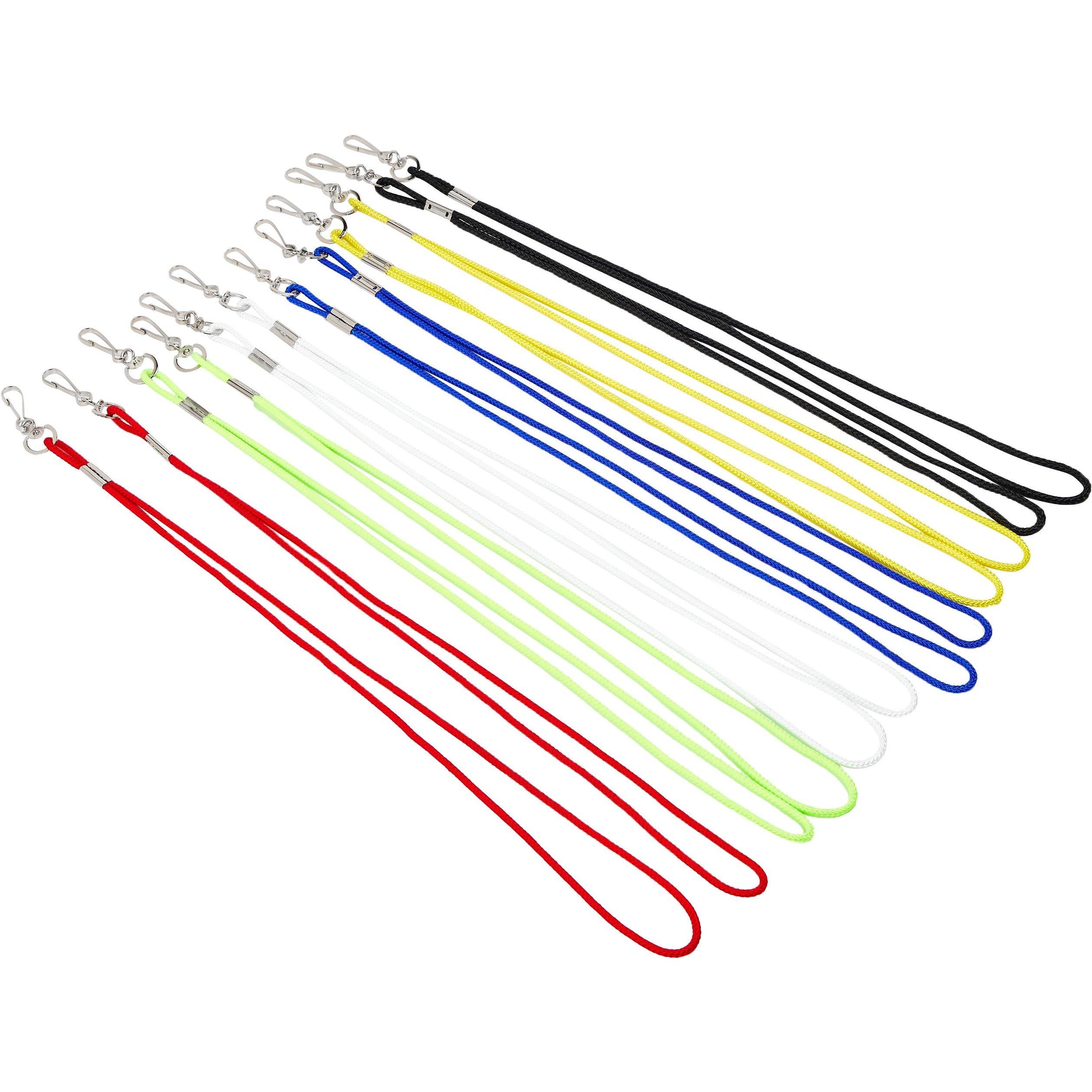 Neutral - Sports Directory - Coloured Whistle Lanyards (Set of 12) - 1