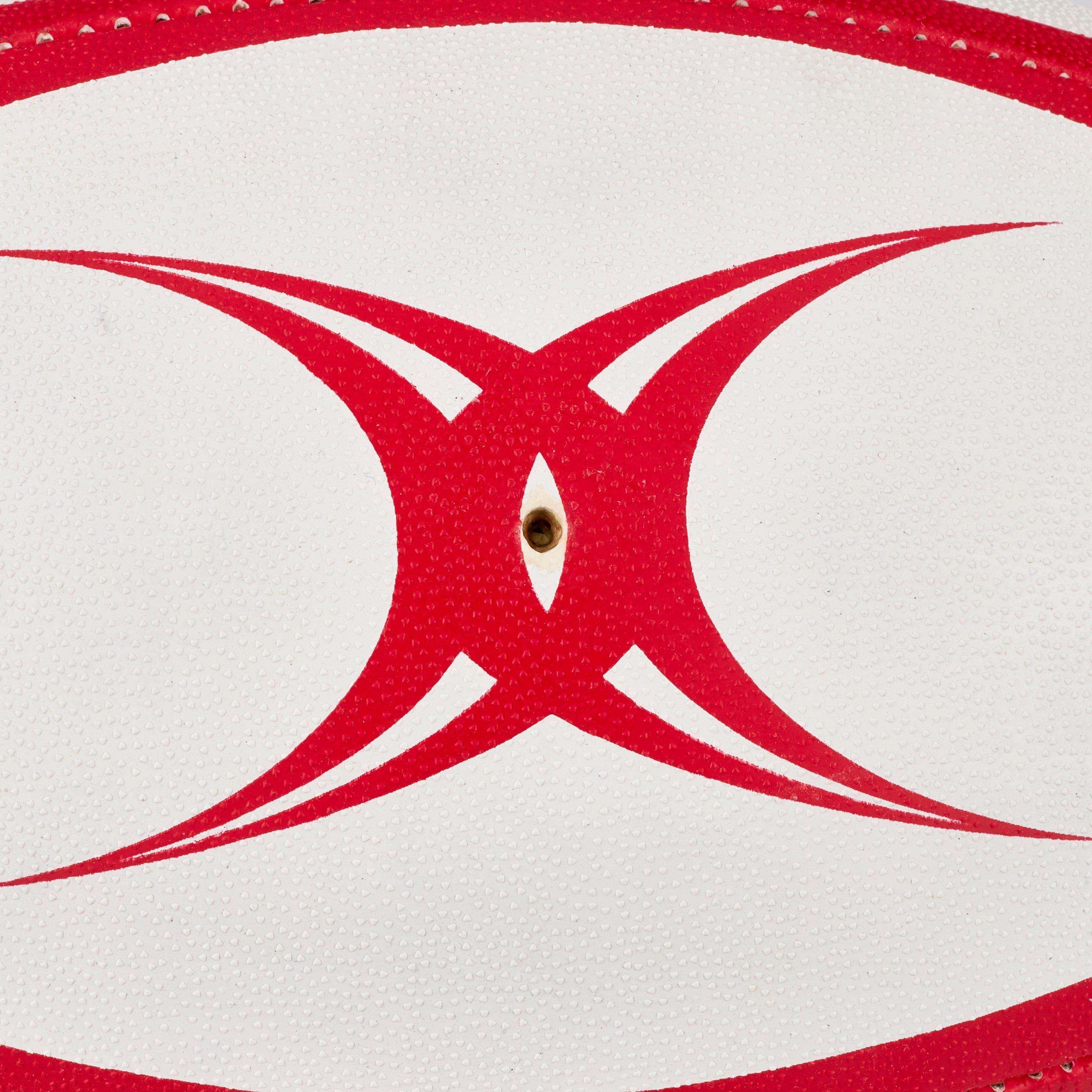 White - Gilbert - Gilbert G-TR4000 Trainer Rugby Ball White - 16