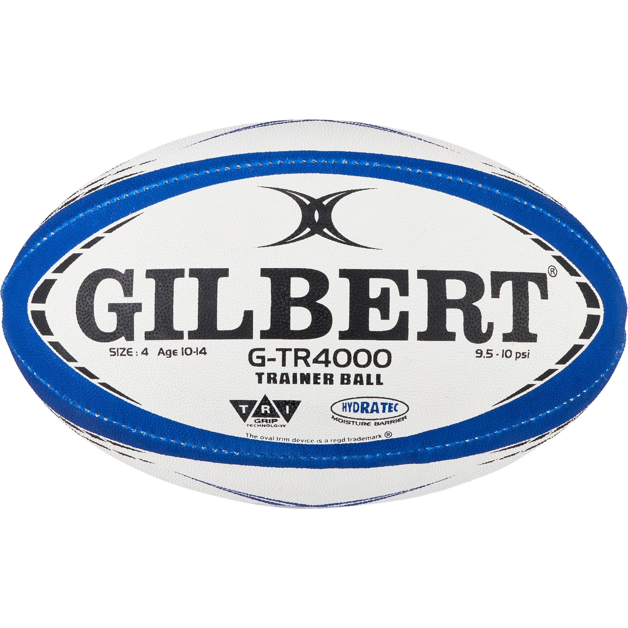 White - Gilbert - Gilbert G-TR4000 Trainer Rugby Ball White - 8
