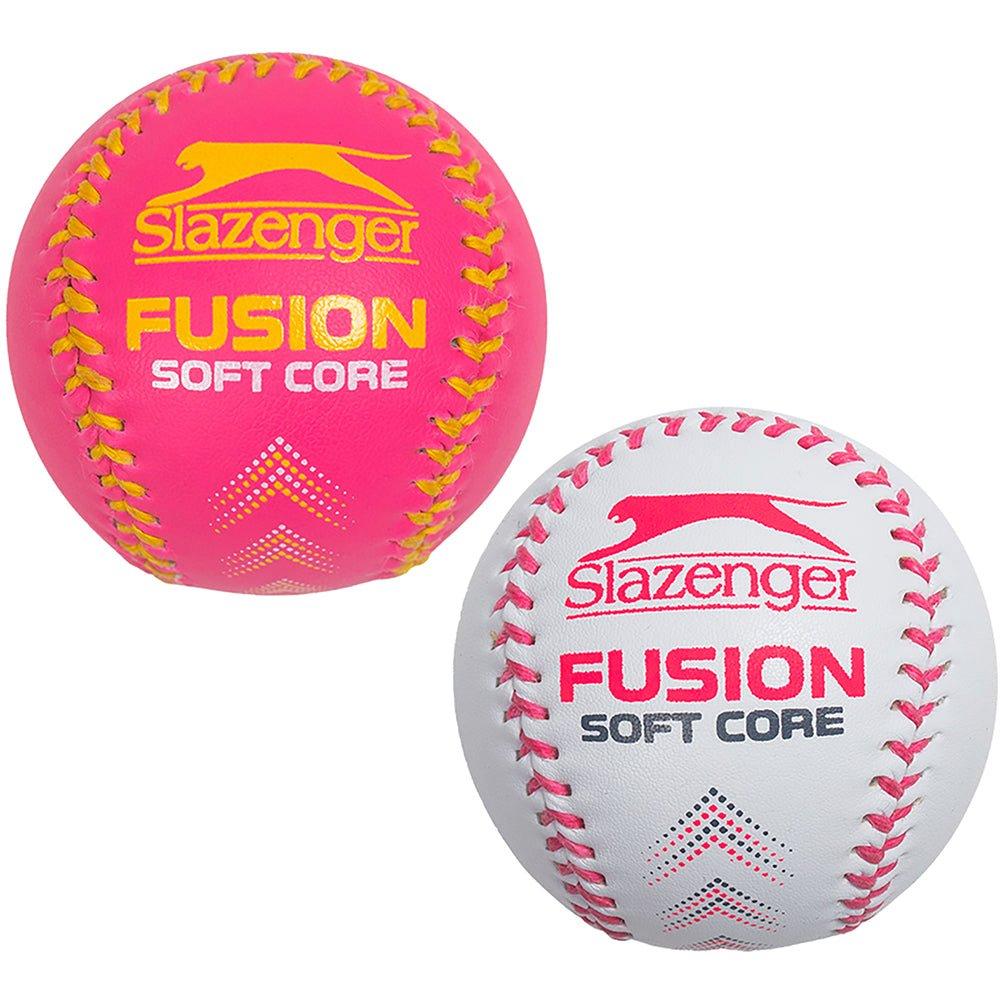 White - Slazenger - Fusion Soft Core Rounders Ball - 2