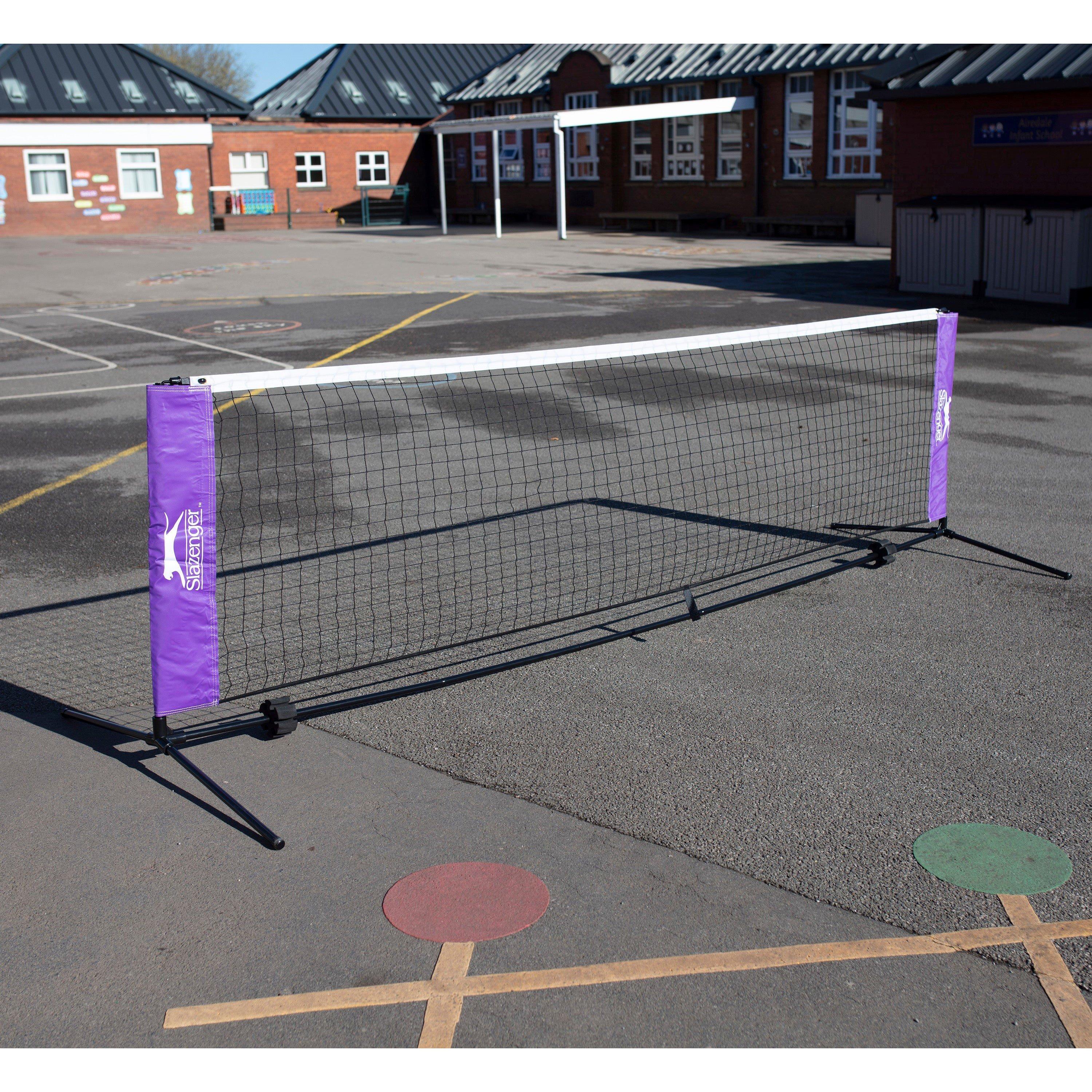 Neutral - Slazenger - Slazenger Mini Tennis Net & Post Set - 2