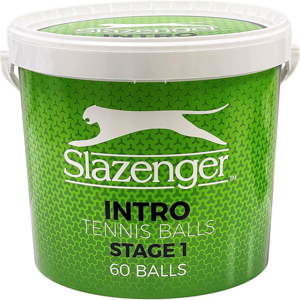 Neutral - Slazenger - Slazenger Intro Tennis Green Bucket (60 Balls) - 1