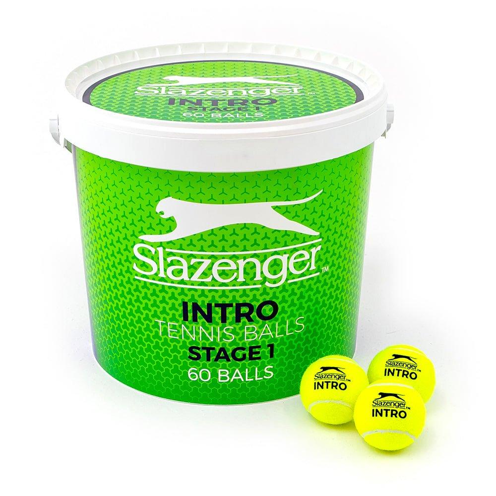 Neutral - Slazenger - Slazenger Intro Tennis Green Bucket (60 Balls) - 2