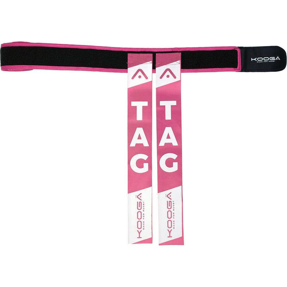 Kooga  Rugby Tag Belts (10 Belts - 20 Tags) - Pink