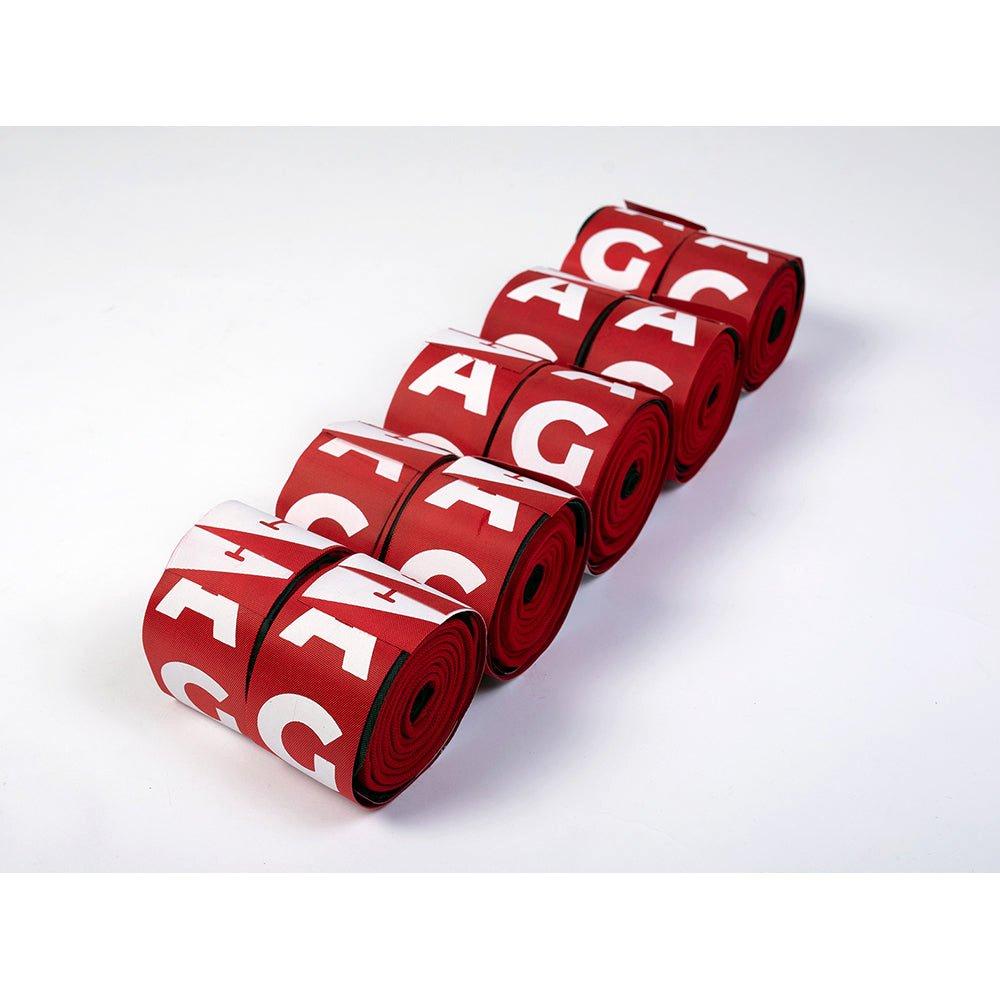 Pink - KooGa - Rugby Tag Belts (10 belts - 20 Tags) - 15