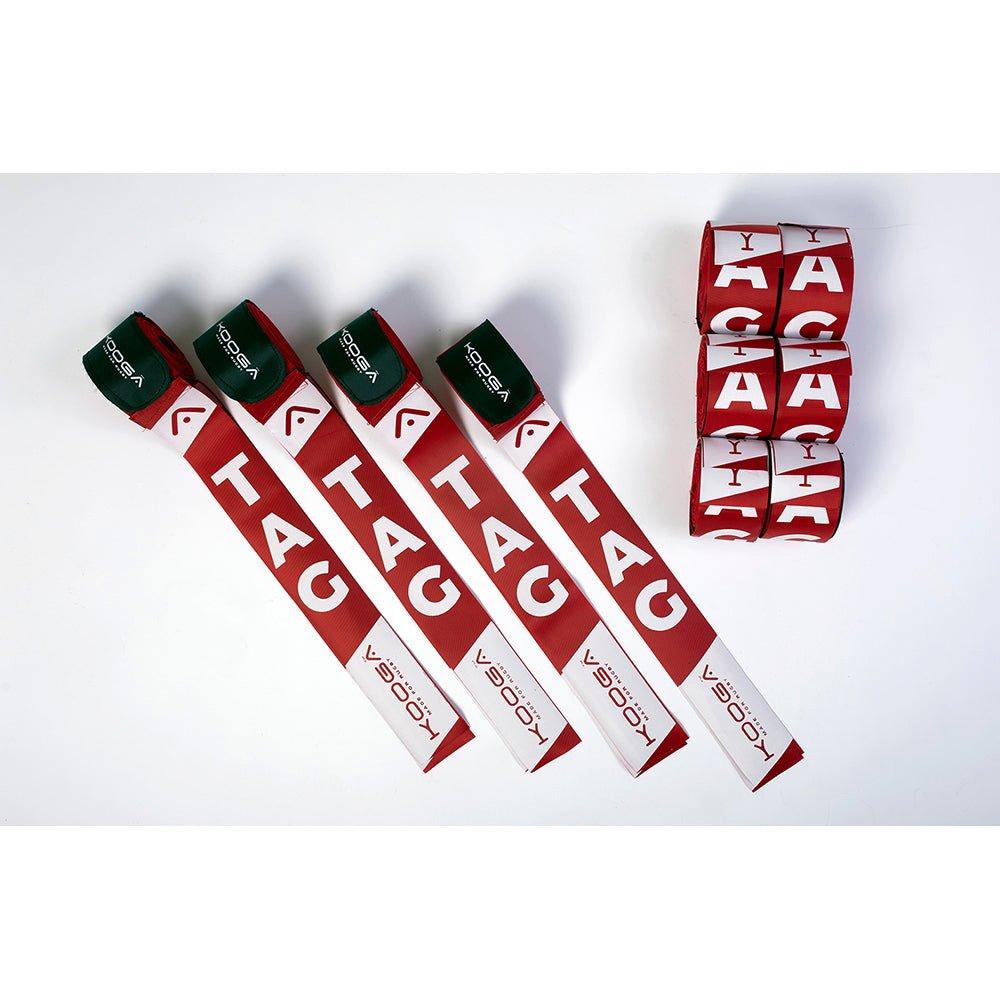 Pink - KooGa - Rugby Tag Belts (10 belts - 20 Tags) - 8