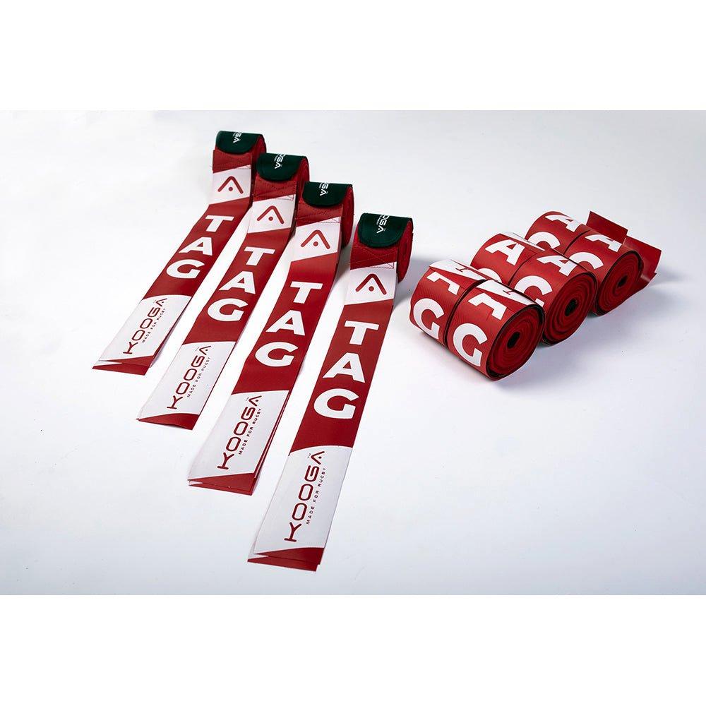Green - KooGa - Kooga Rugby Tag Belts (10 belts - 20 Tags) - 10