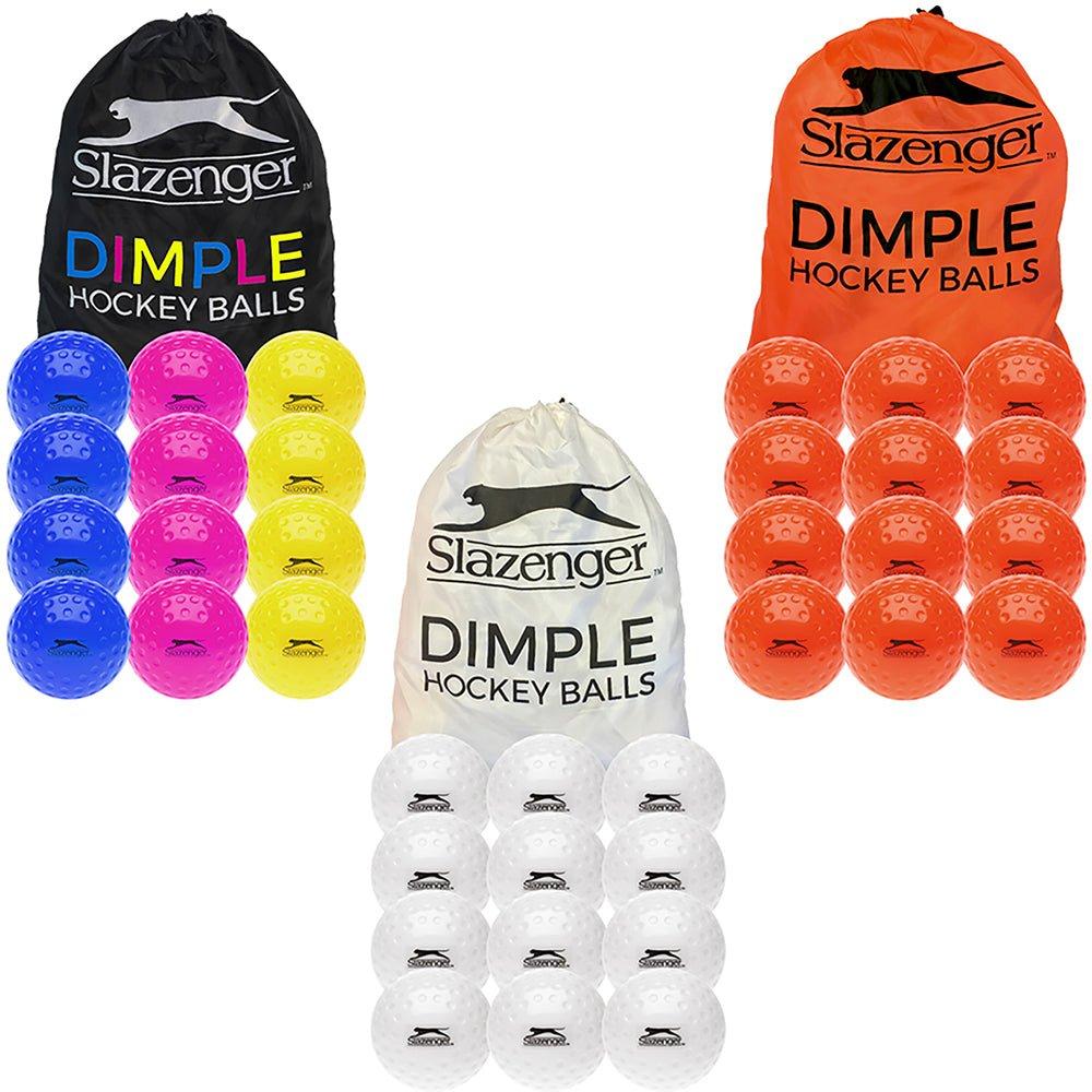 Slazenger  Dimple Hockey Balls (Set Of 12) - White
