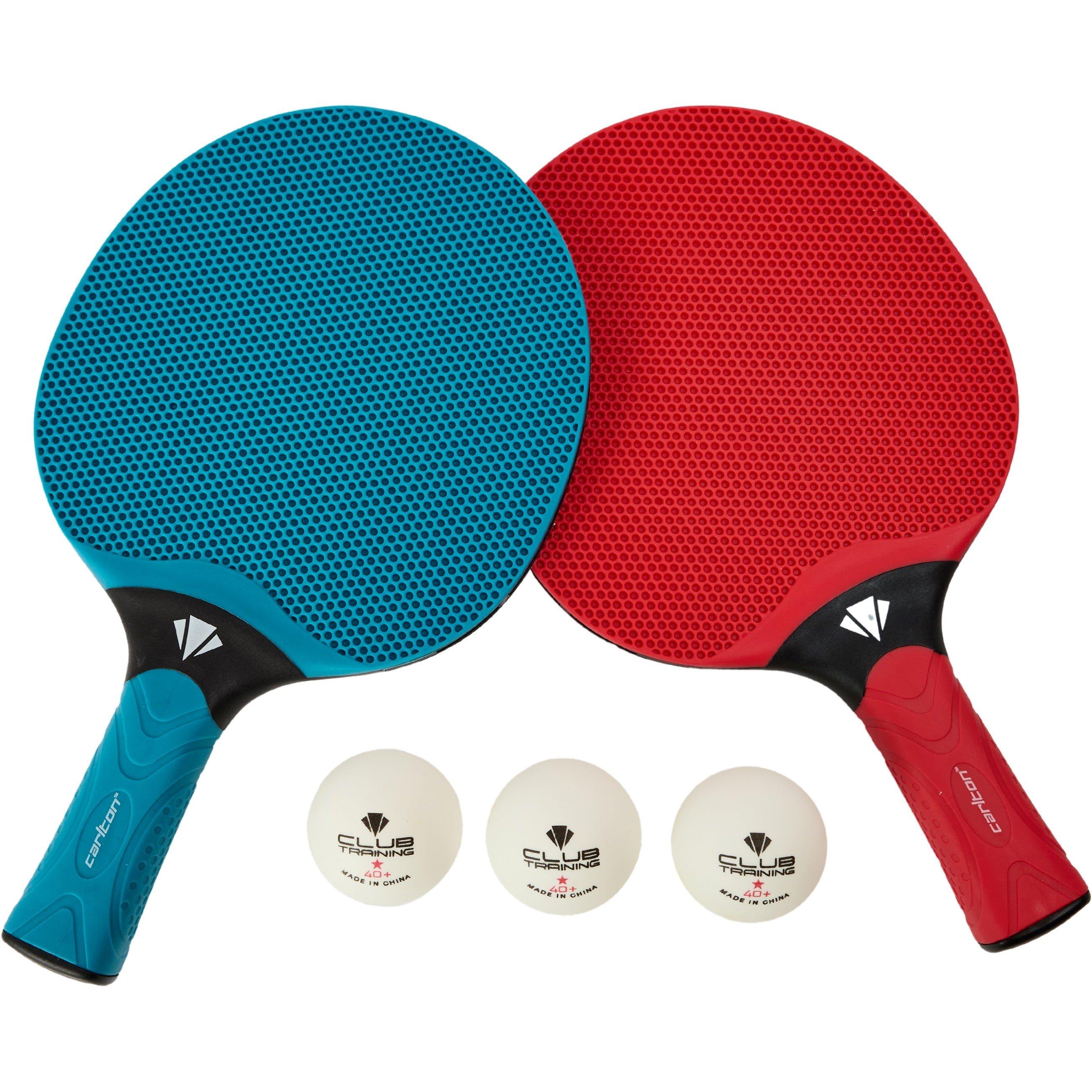 Neutral - Carlton - Carlton Composite Table Tennis Bat & Ball Set - 1