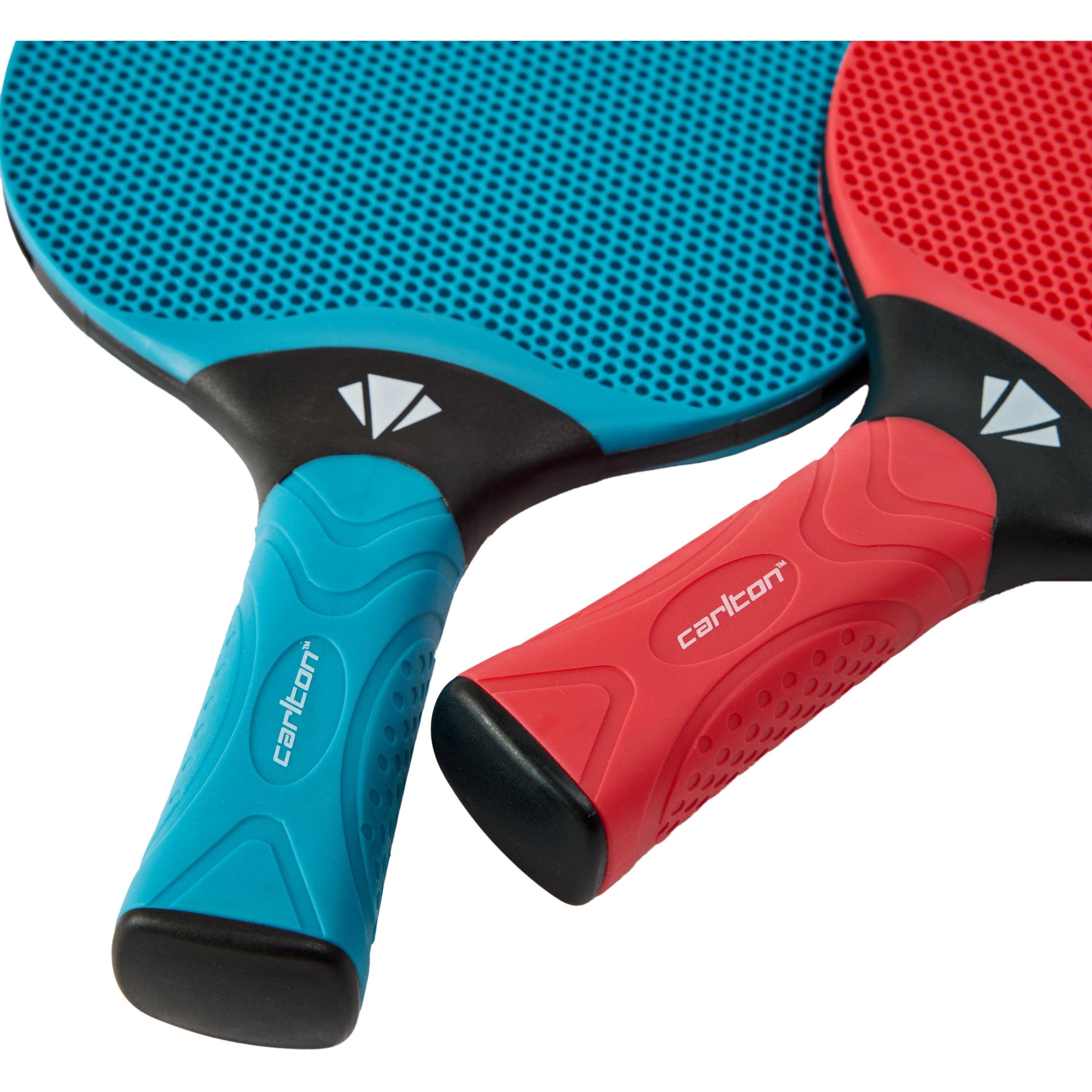 Neutral - Carlton - Carlton Composite Table Tennis Bat & Ball Set - 2